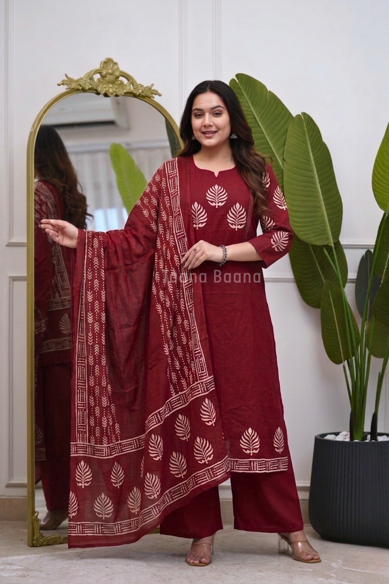 Dupatta Pant Set