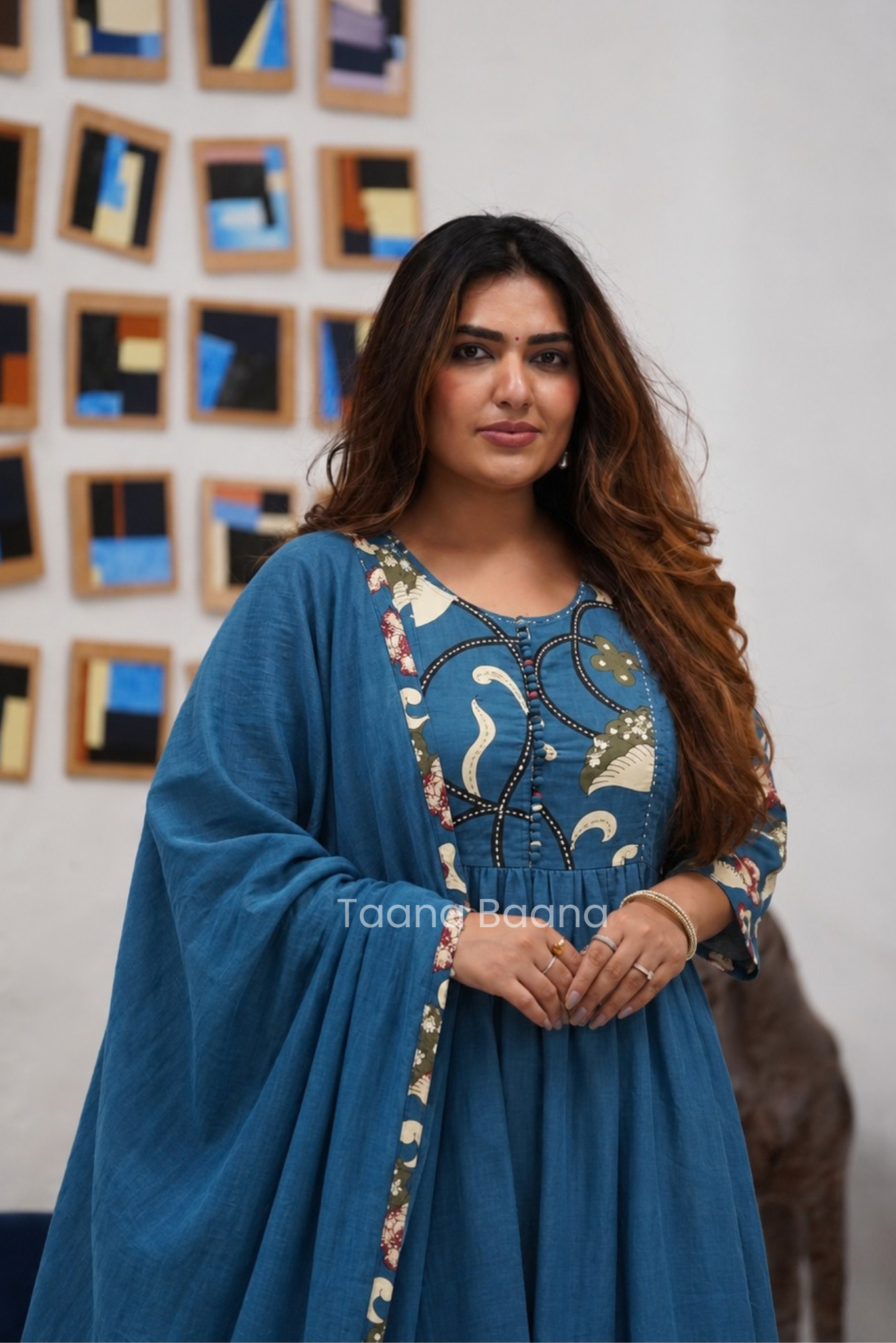 Dupatta Plazo Set