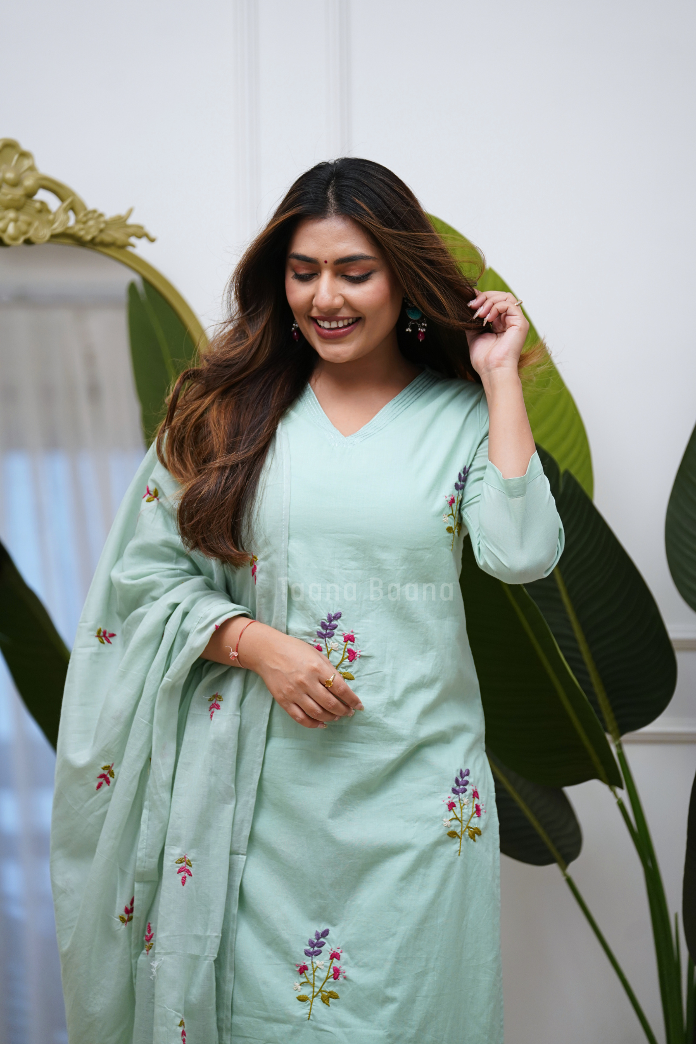 Dupatta Pant Set