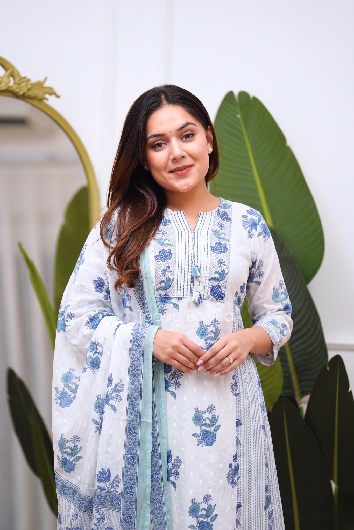 Dupatta Pant Set