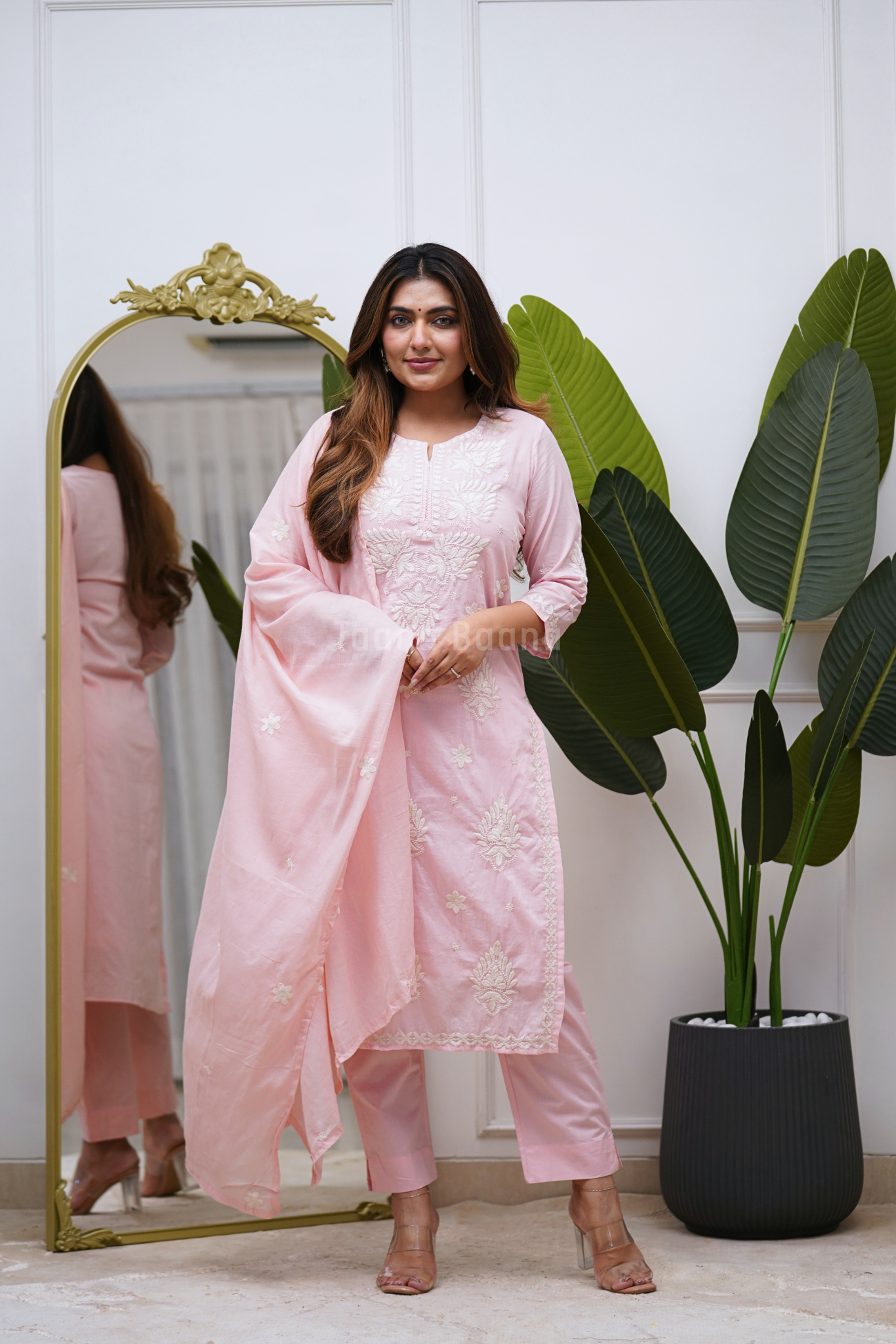 Dupatta Pant Set