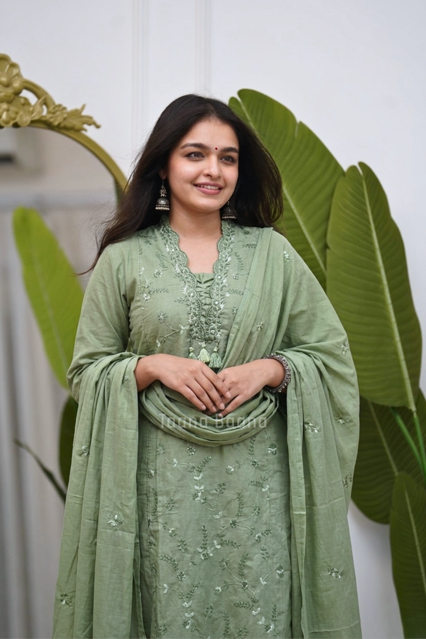 Dupatta Pant Set