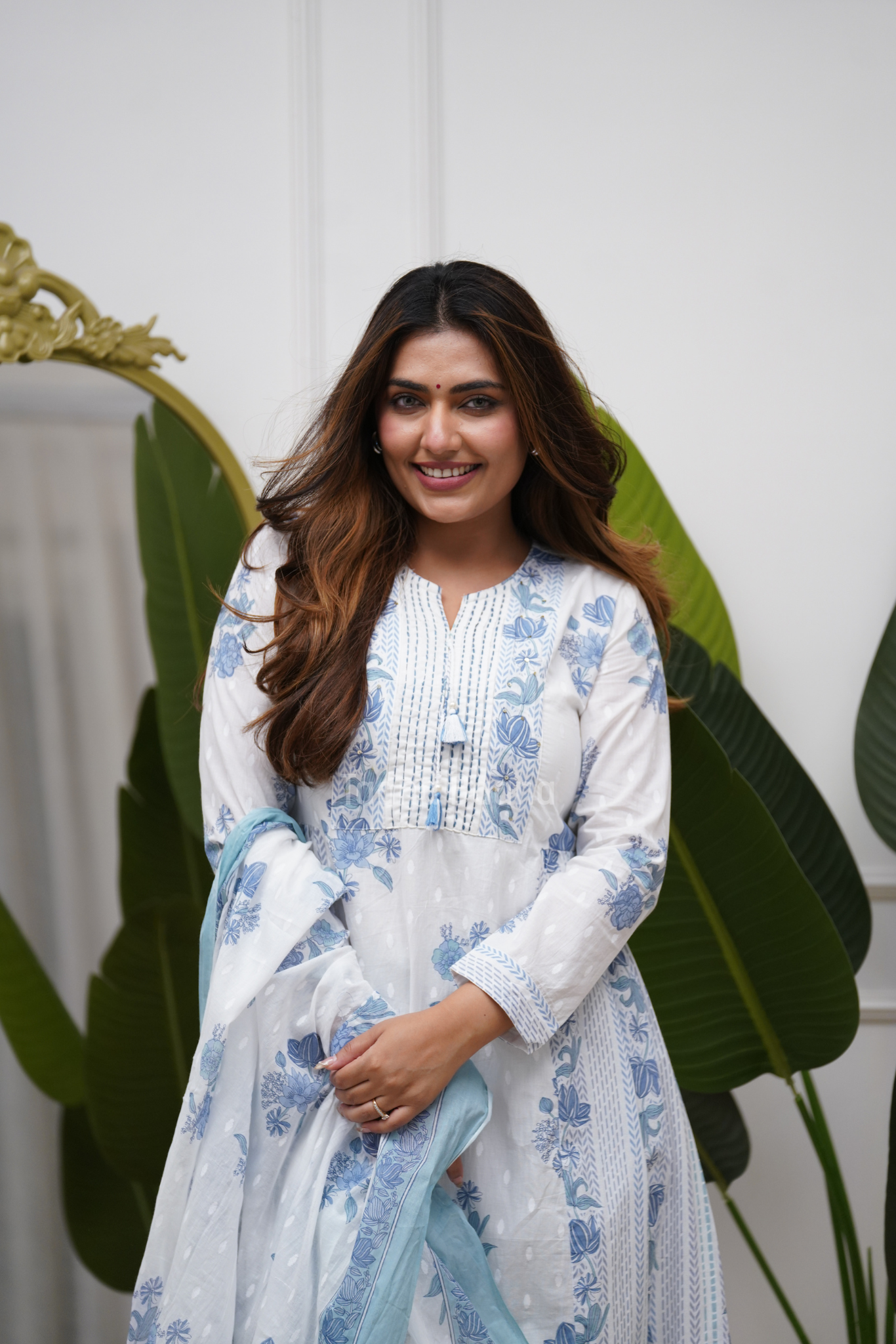 Dupatta Pant Set