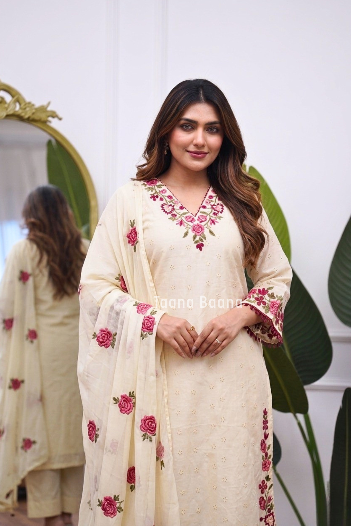 Dupatta Pant Set