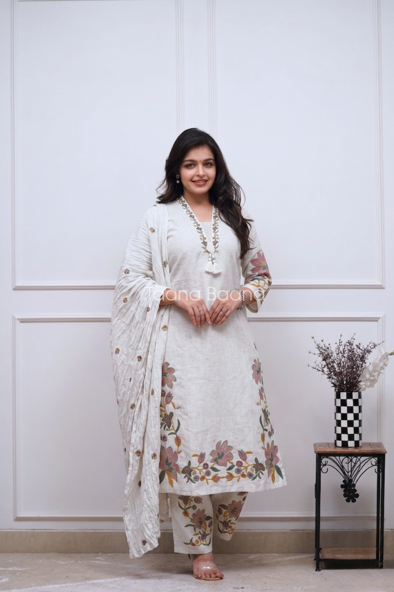 Dupatta Pant Set