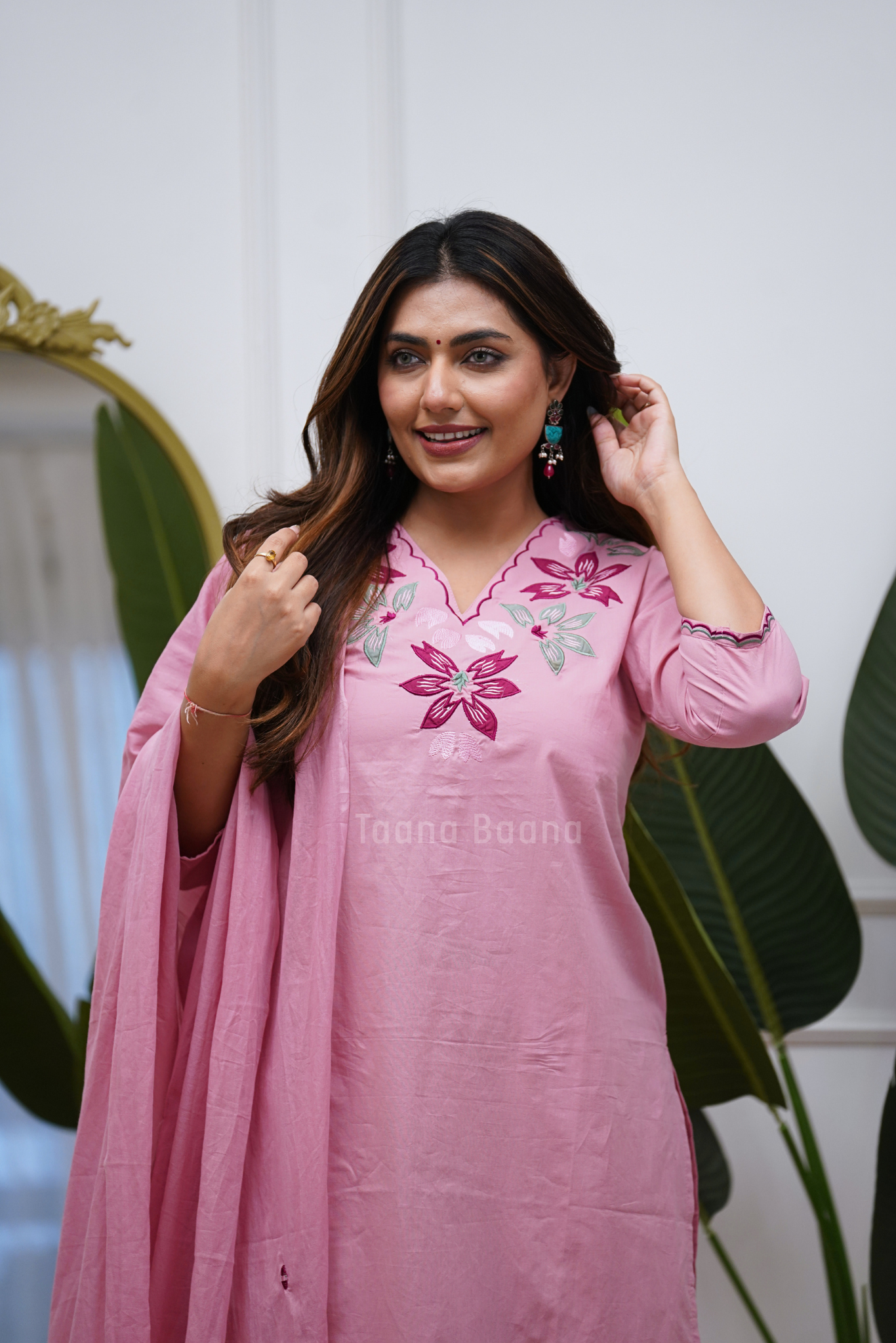 Dupatta Pant Set