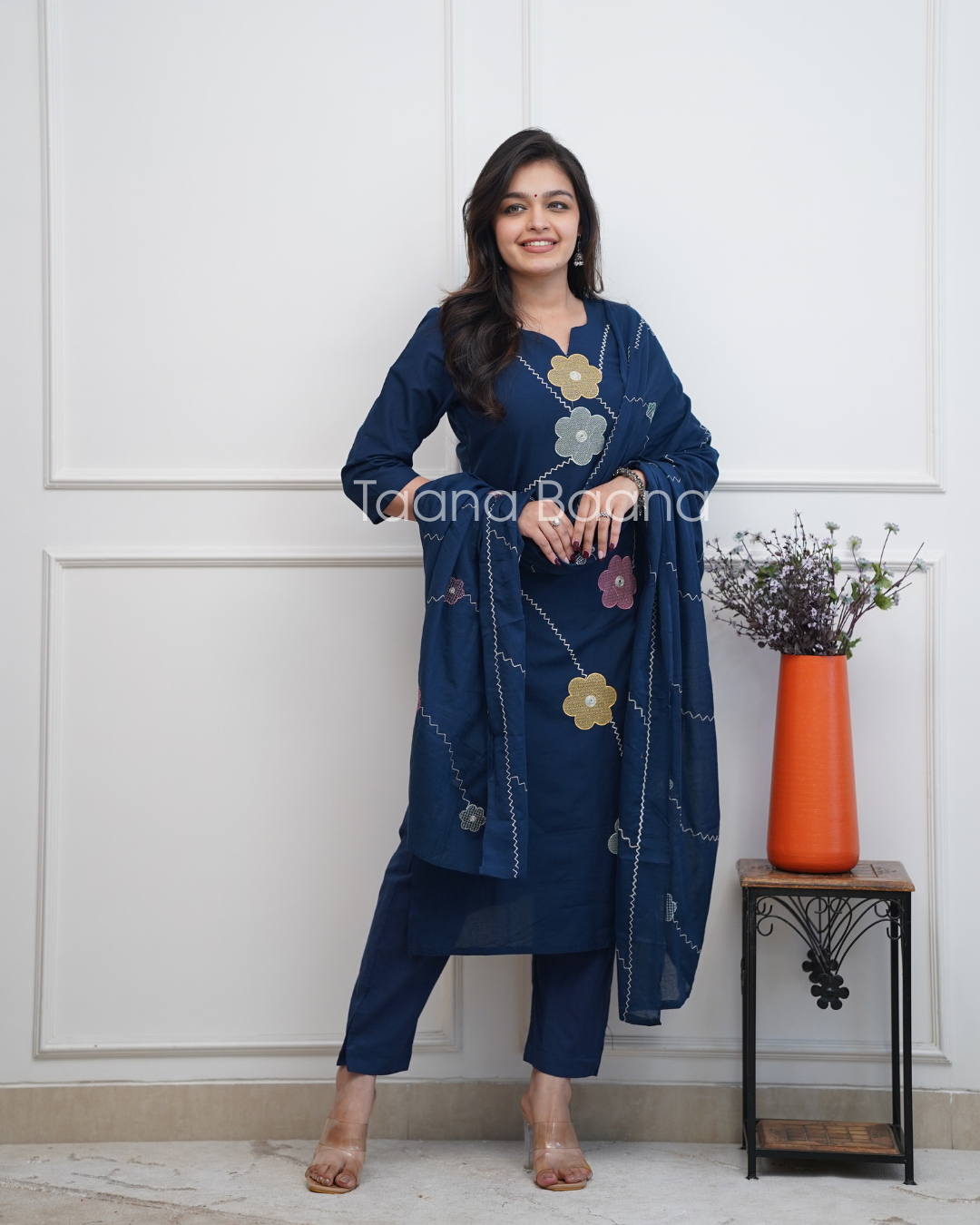 Dupatta Pant Set