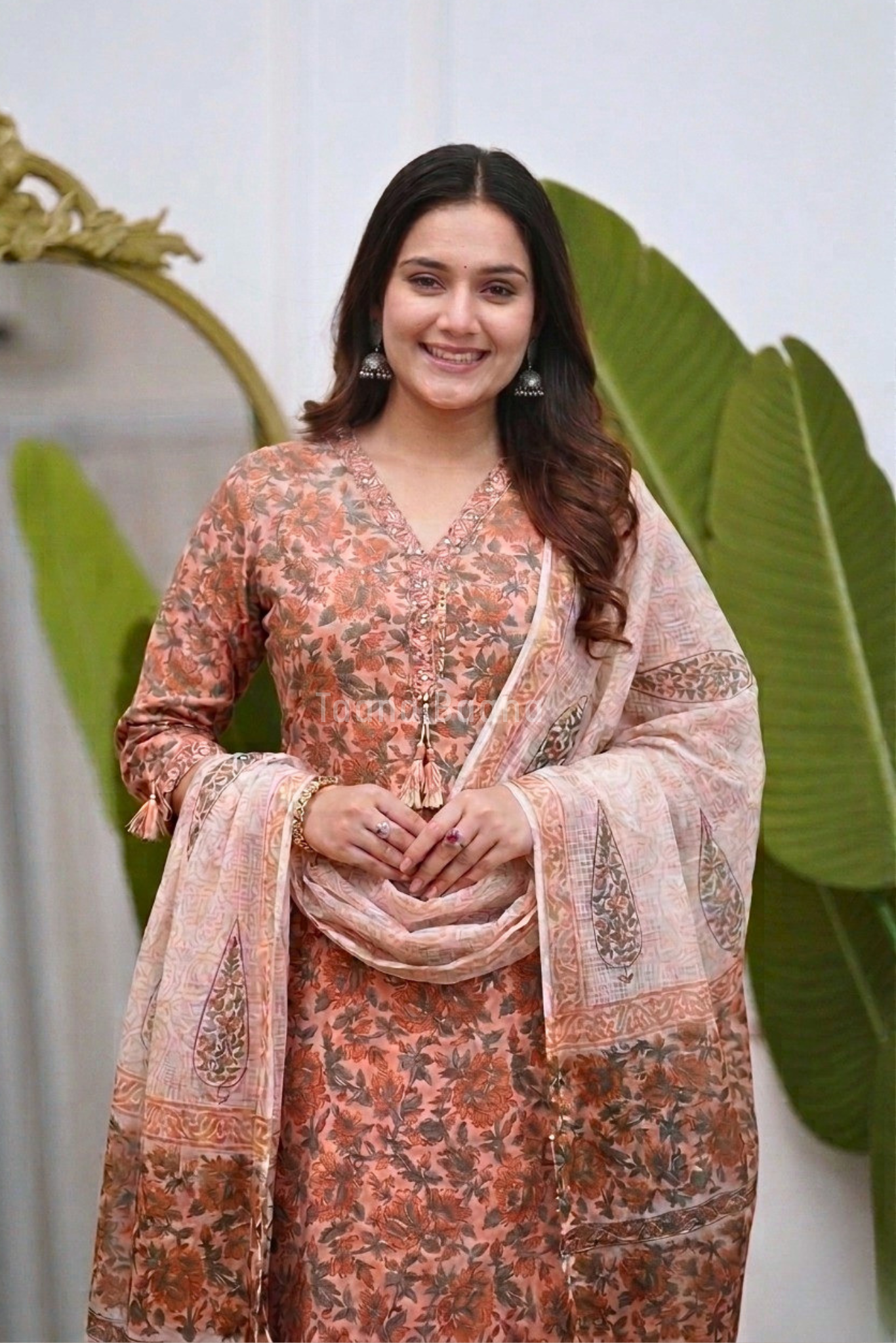 Dupatta Pant Set