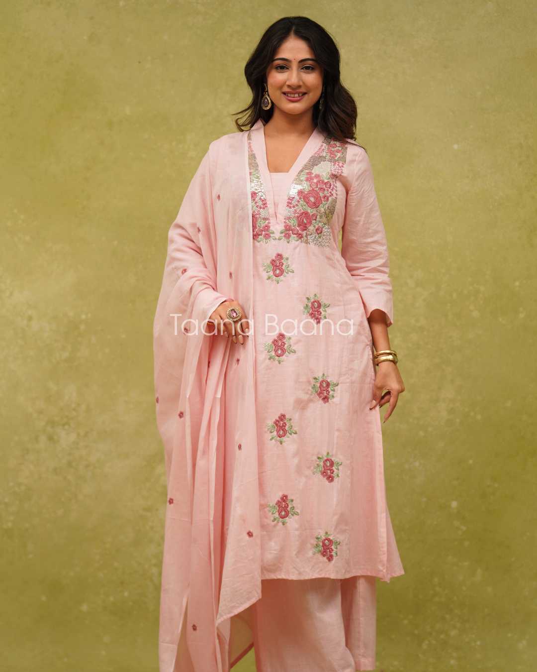 Dupatta Pant Set