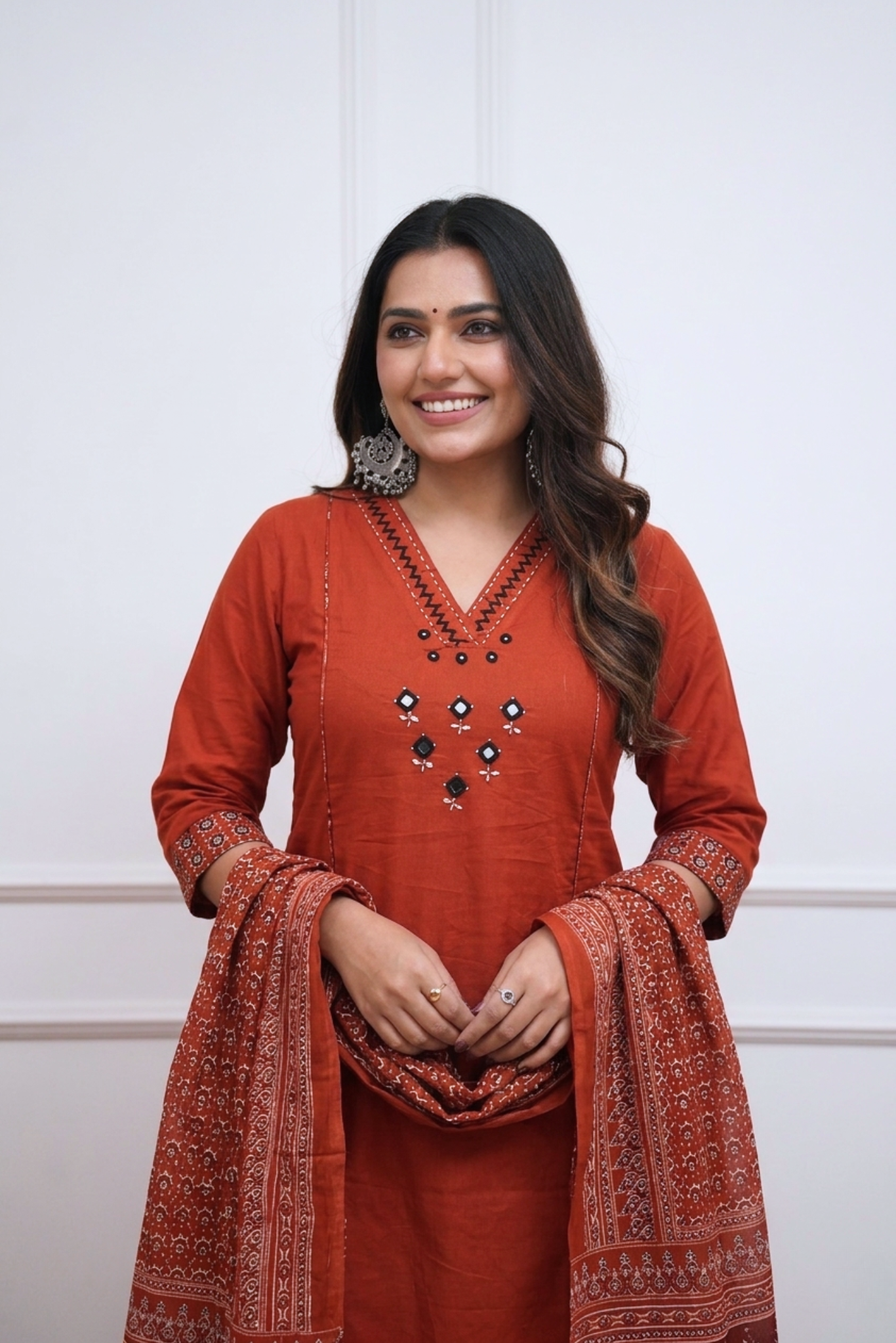 Dupatta Pant Set