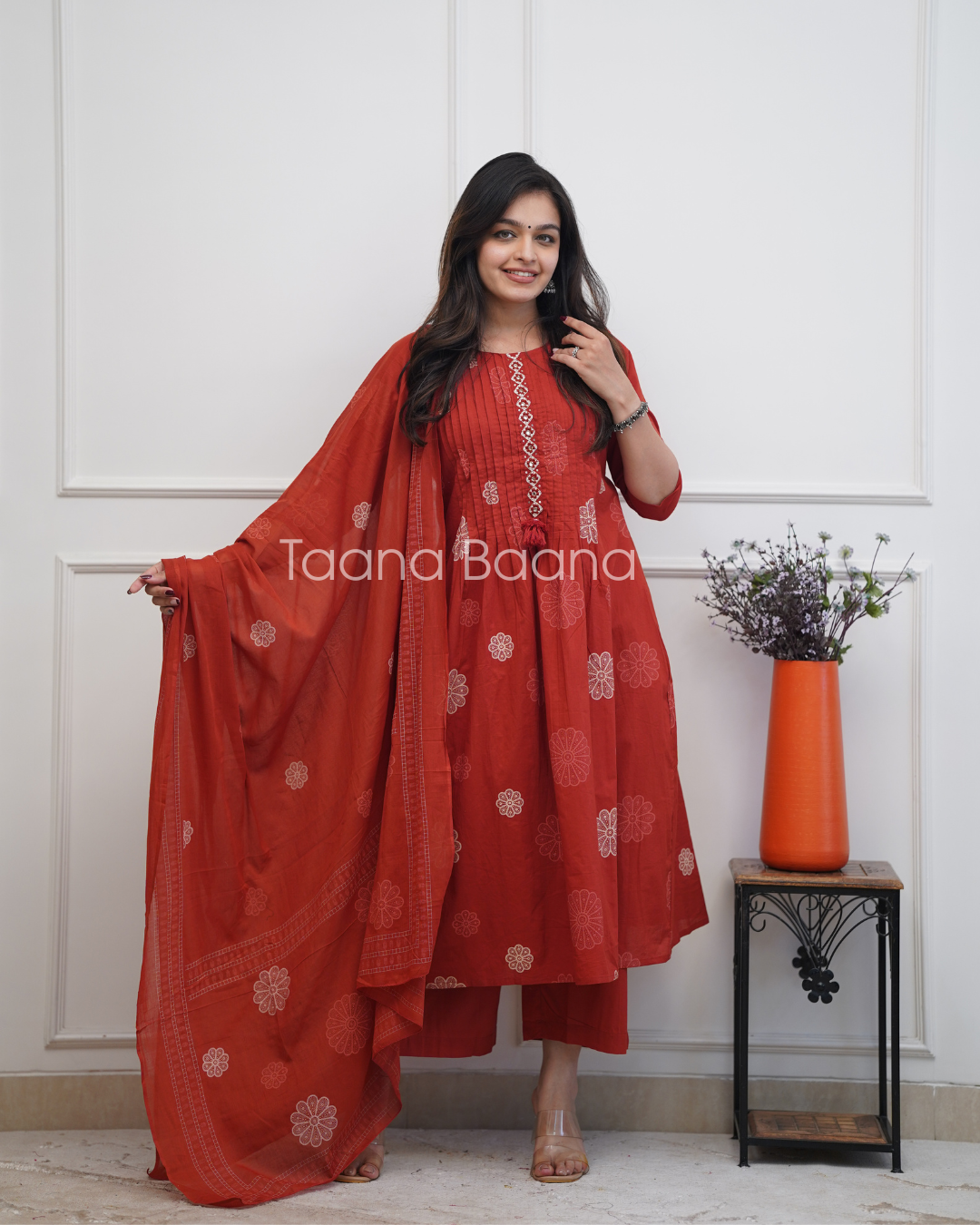 Dupatta Pant Set