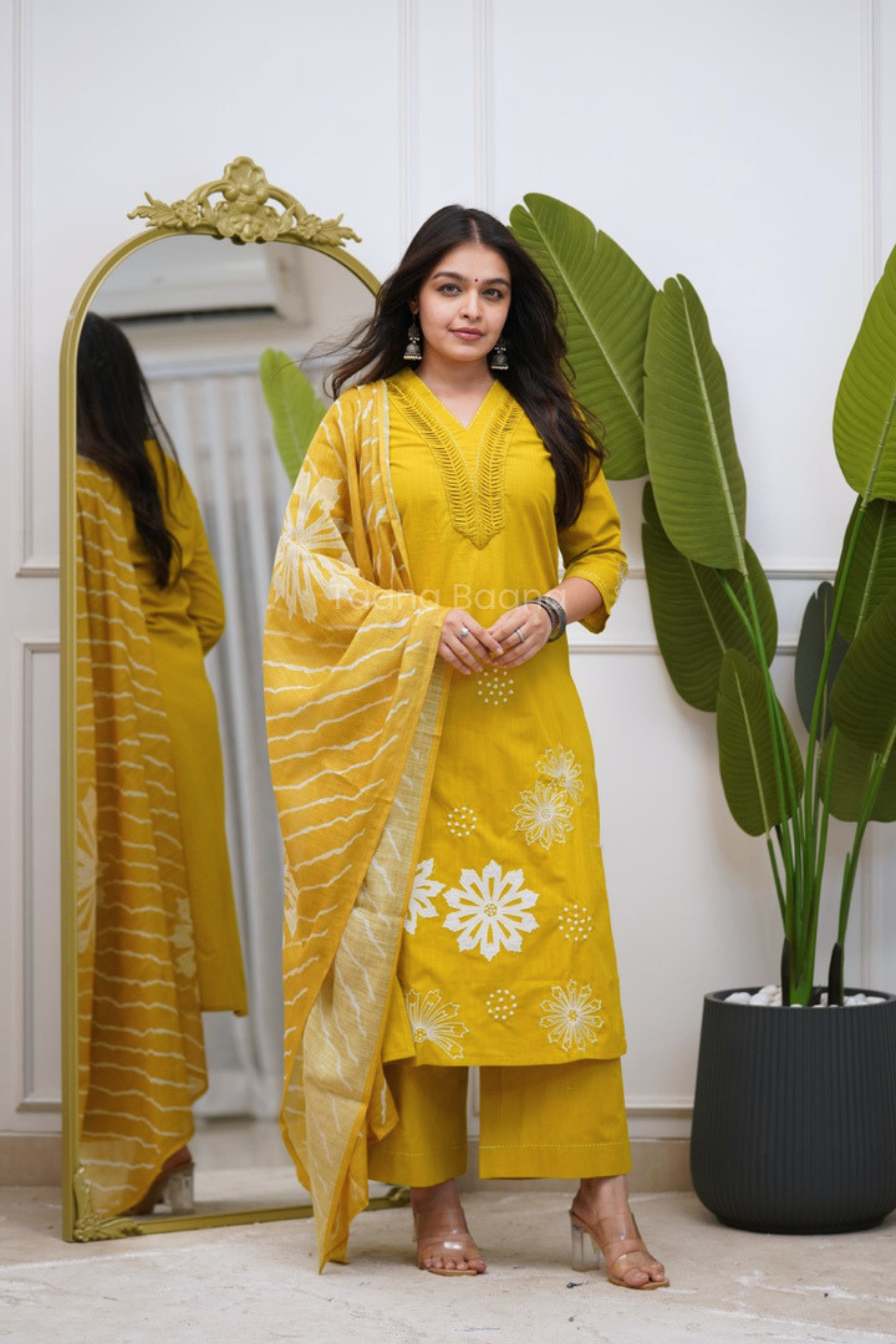 Dupatta Pant Set