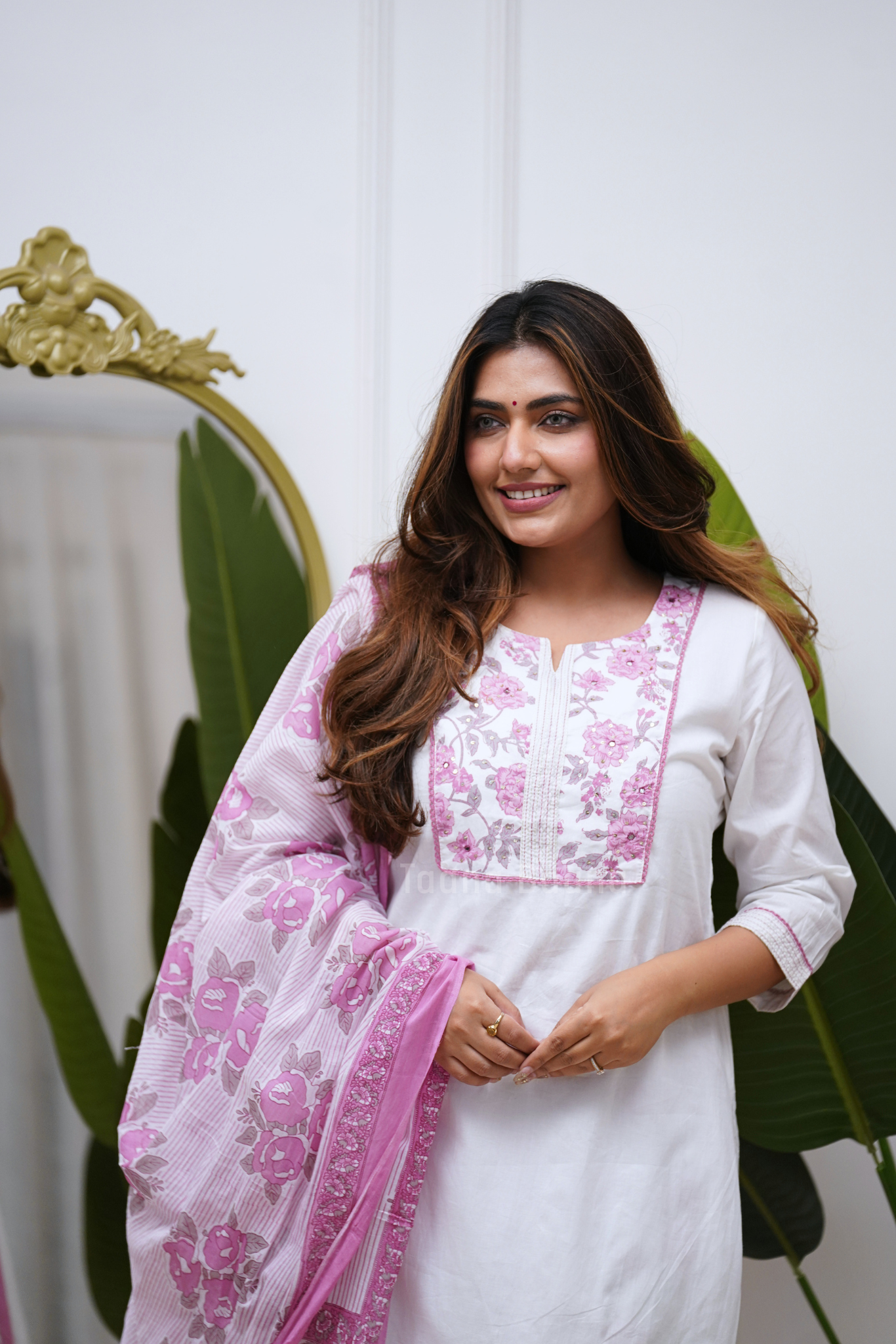 Dupatta Pant Set