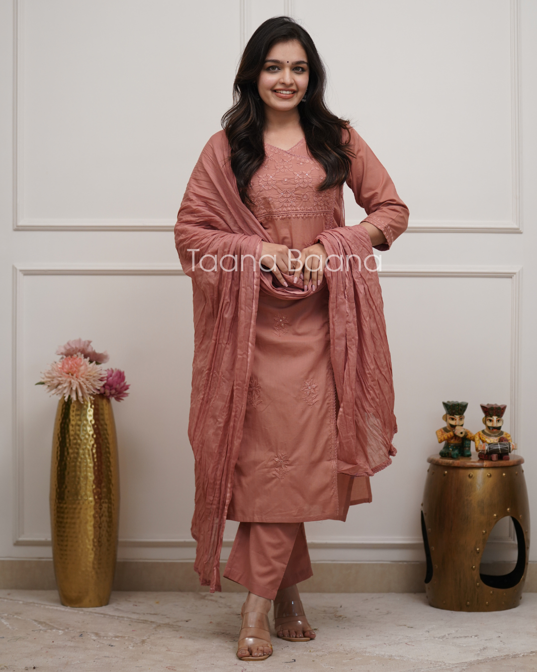 Dupatta Pant Set