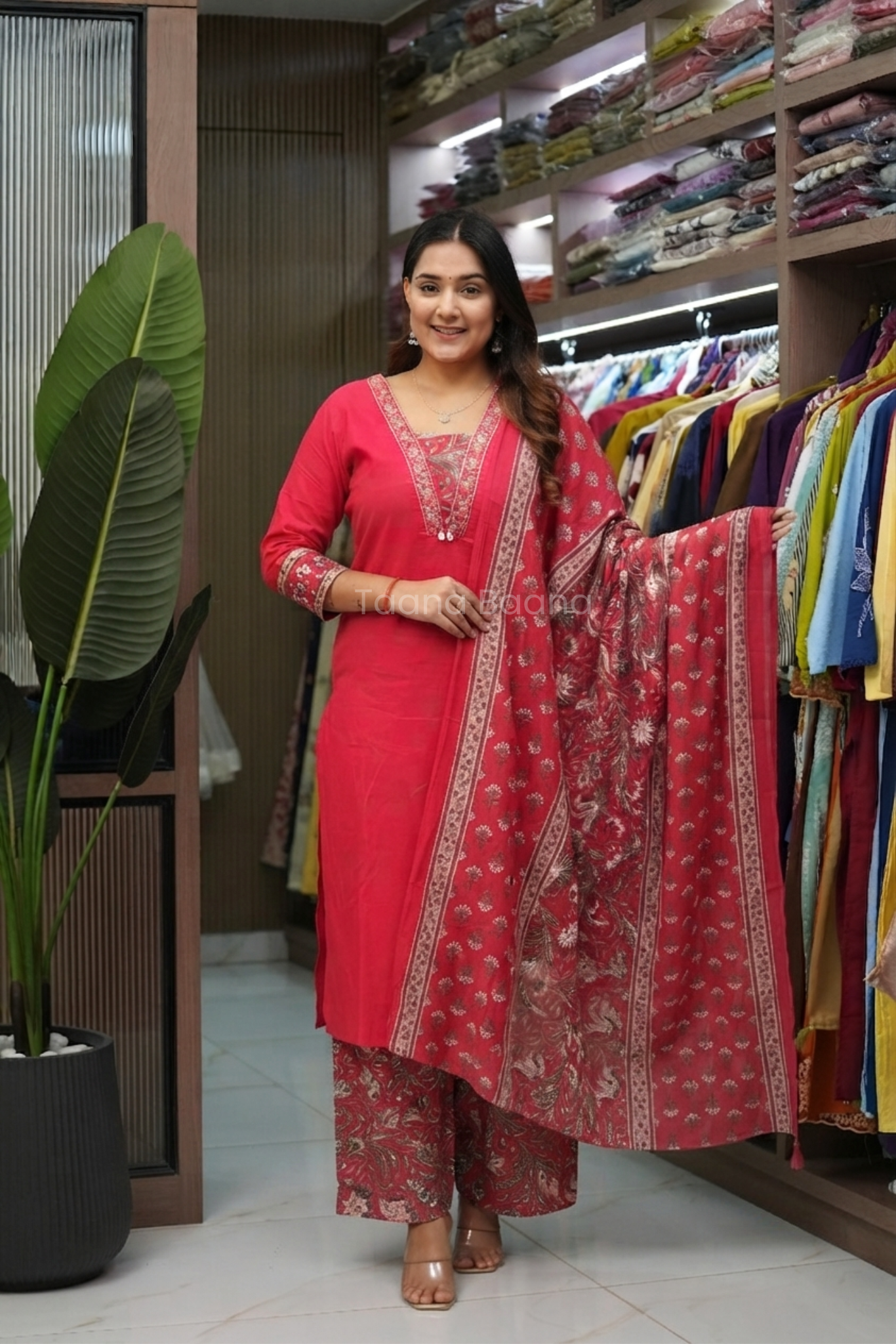 Dupatta Pant Set