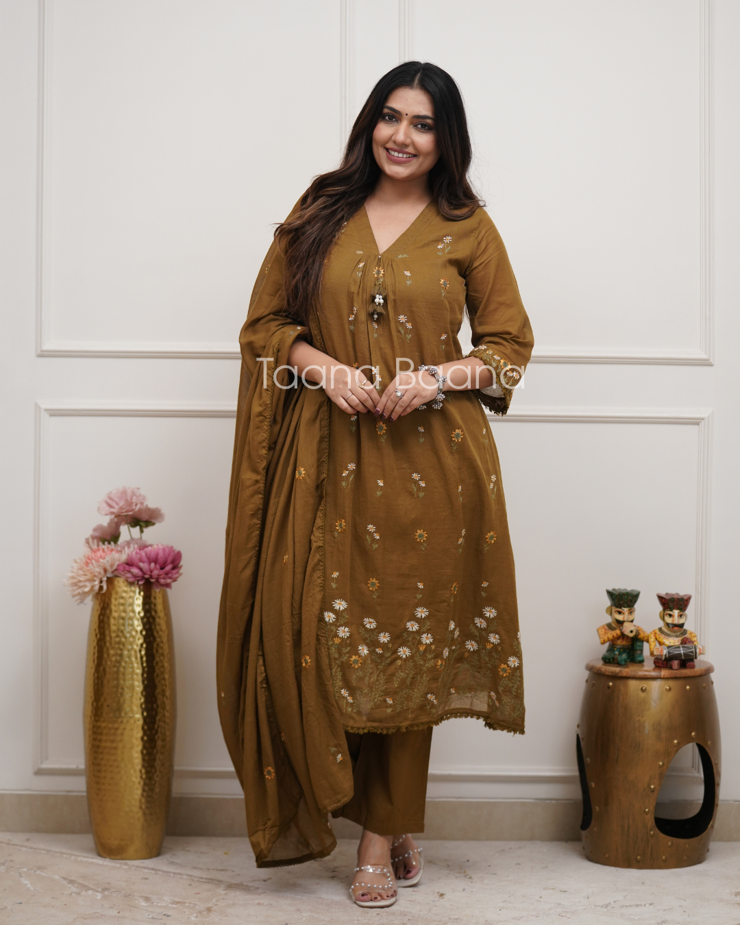 Dupatta Pant Set