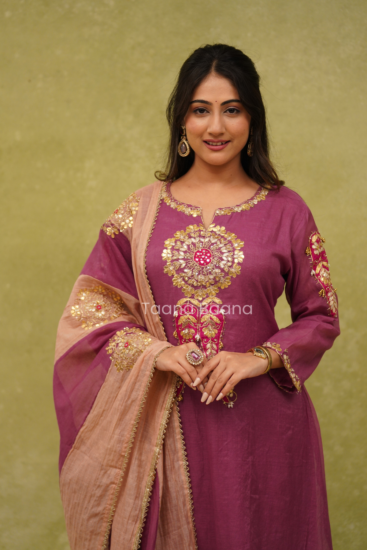 Anarkali Dupatta Set