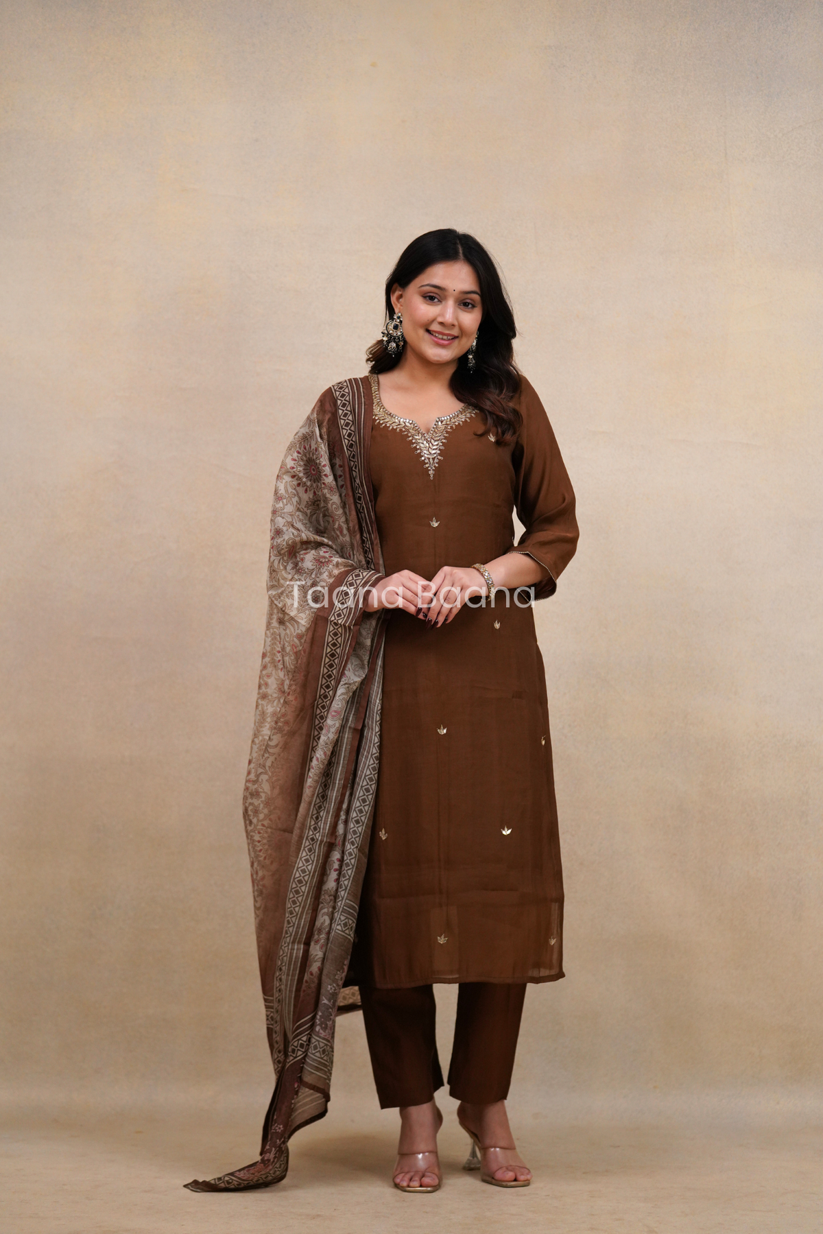 Dupatta Pant Set