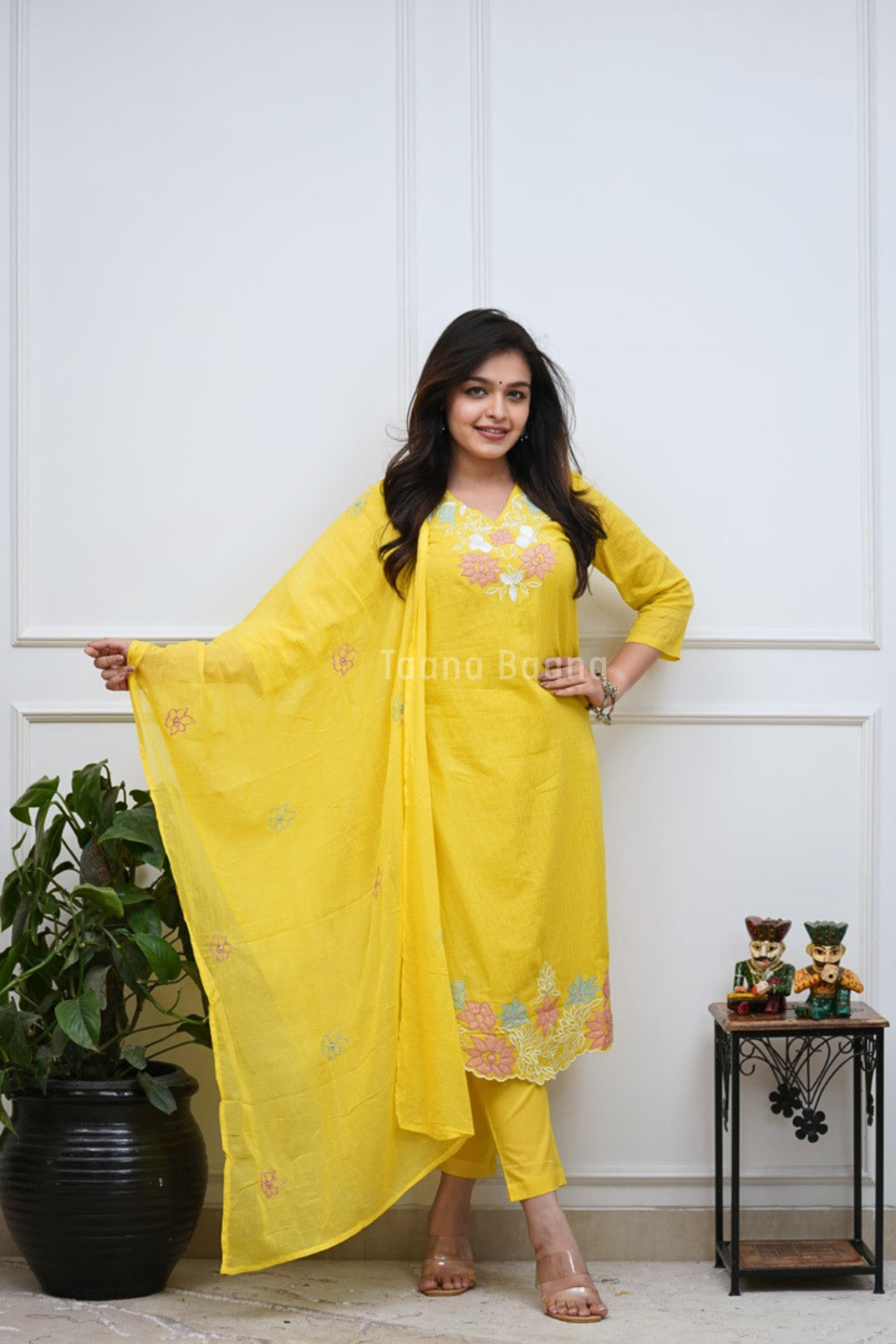 Dupatta Pant Set