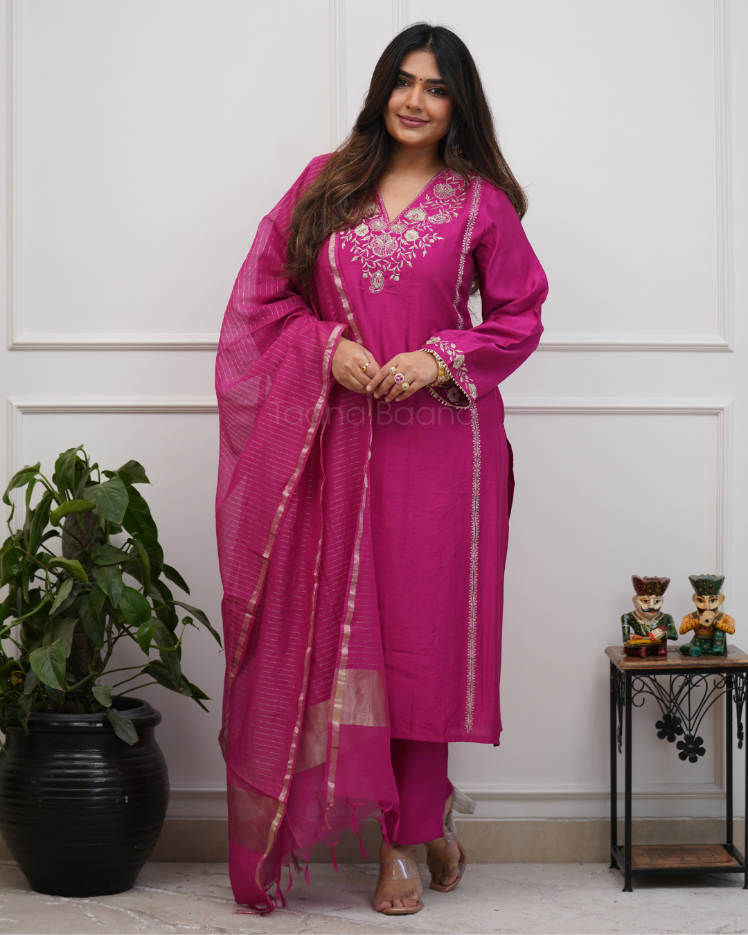 Dupatta Pant Set