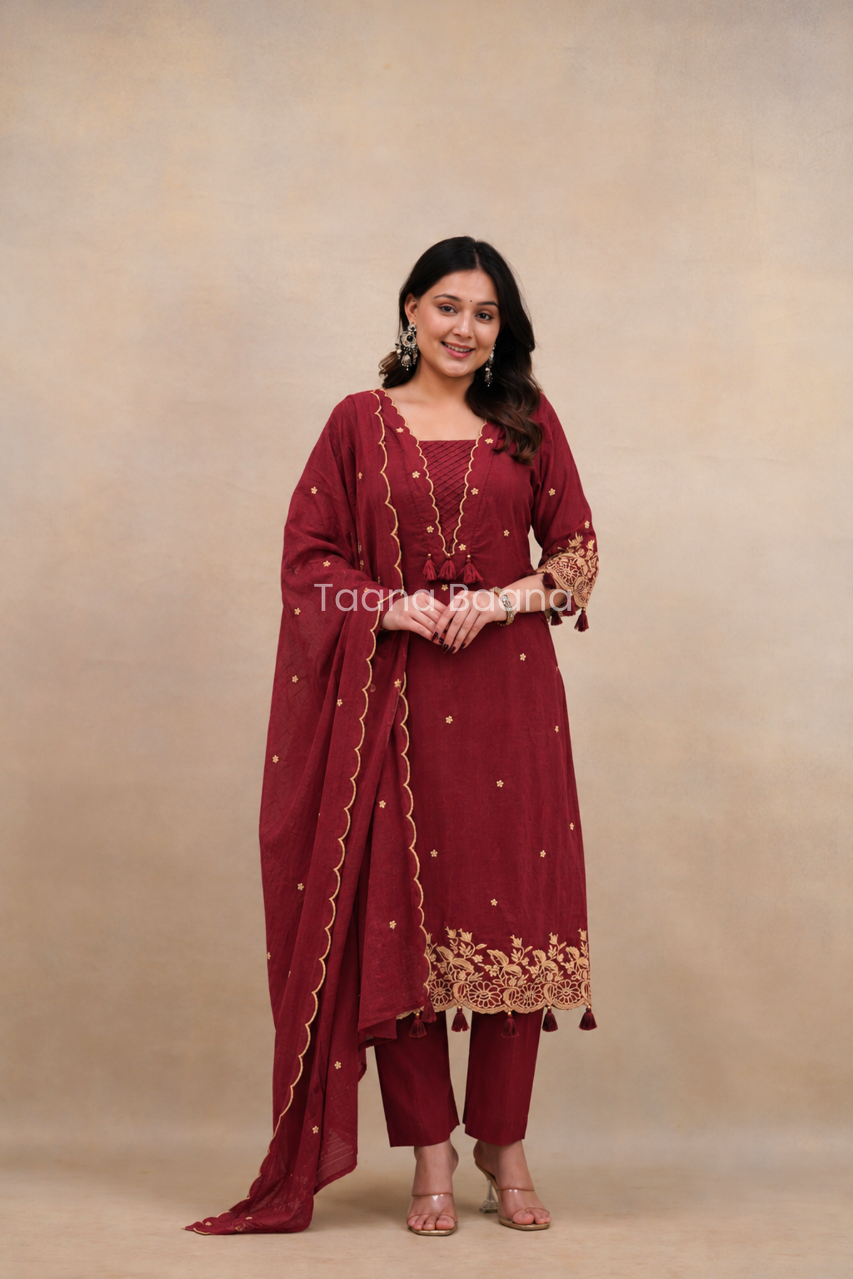Dupatta Pant Set