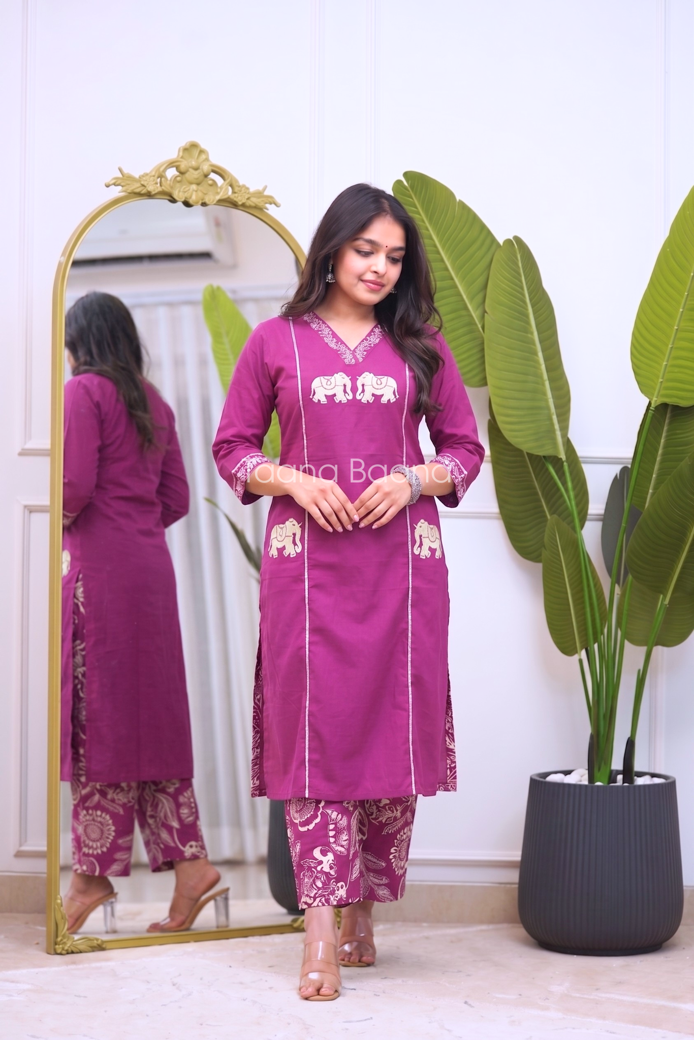 Dupatta Pant Set