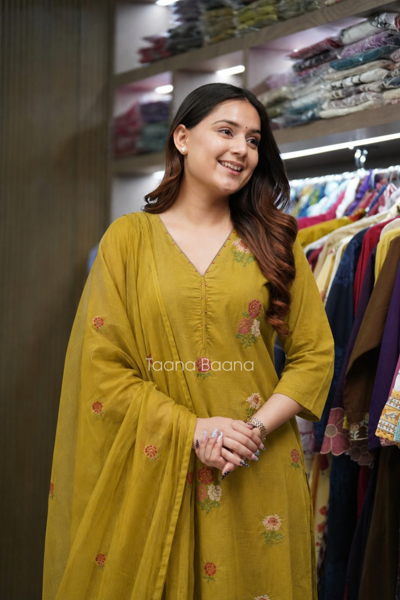 Dupatta Pant Set