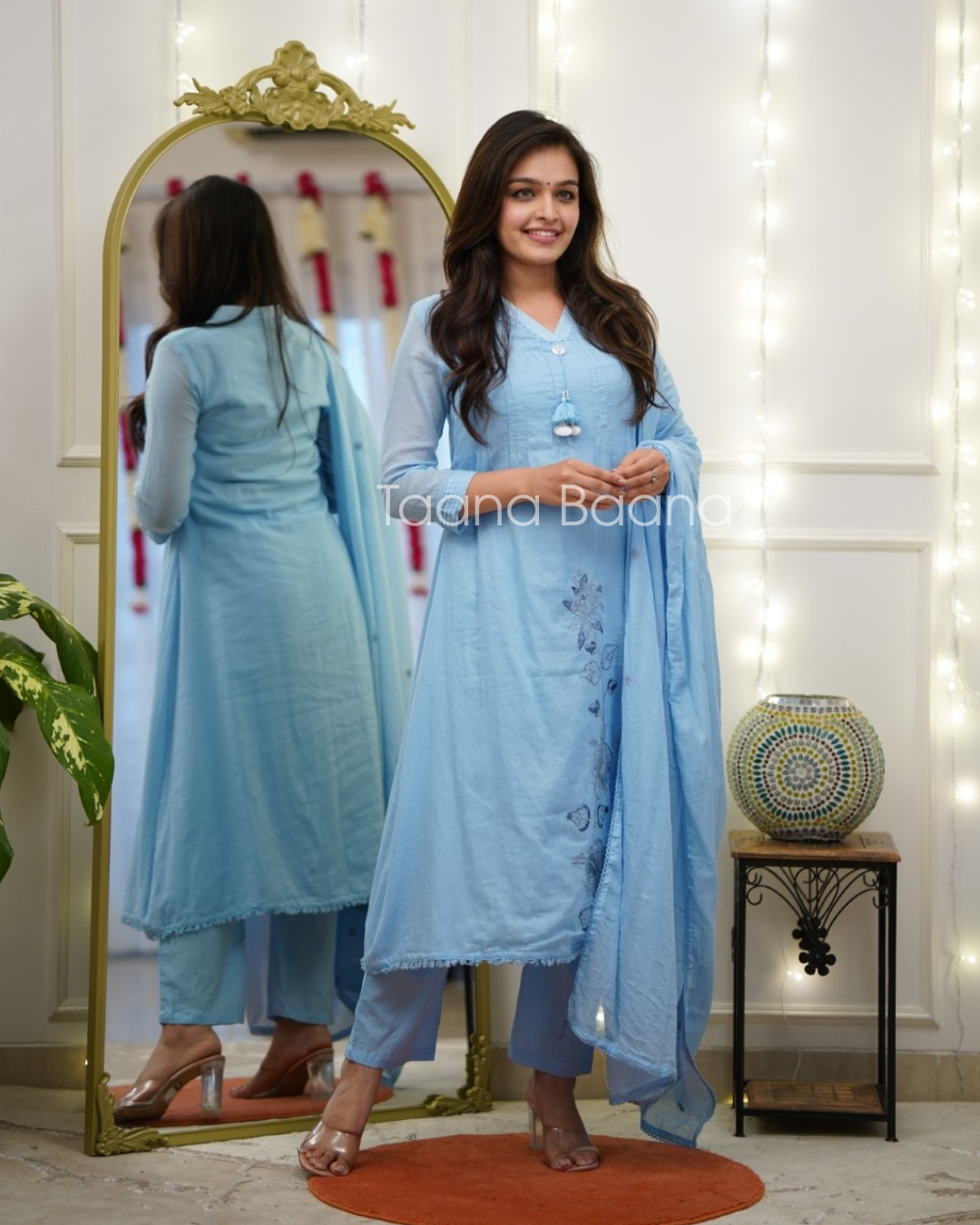 Dupatta Pant Set