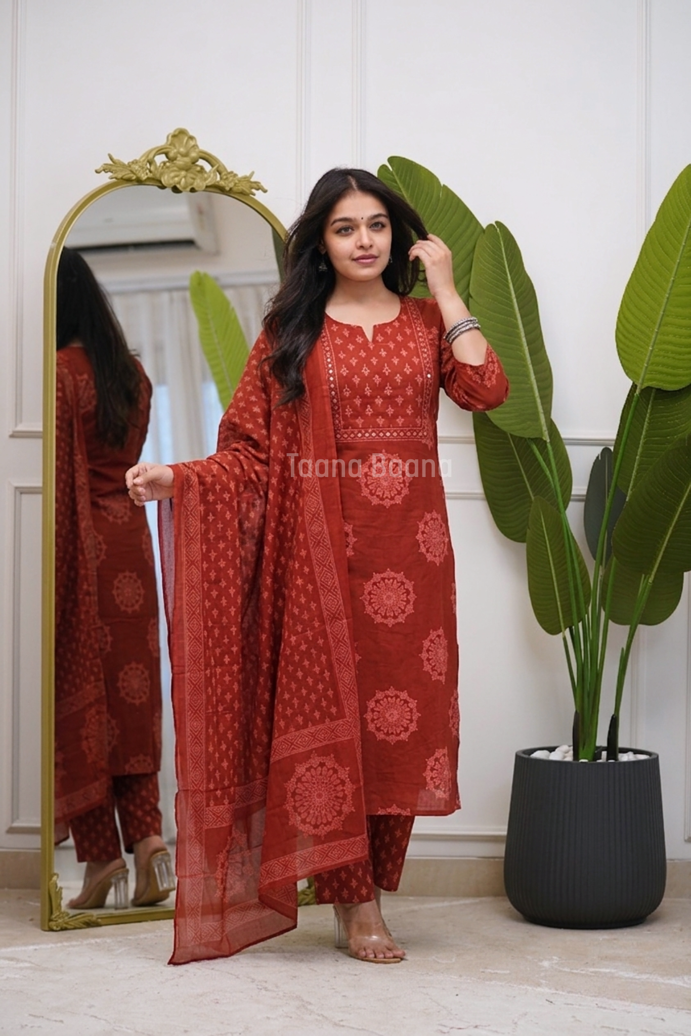 Dupatta Pant Set