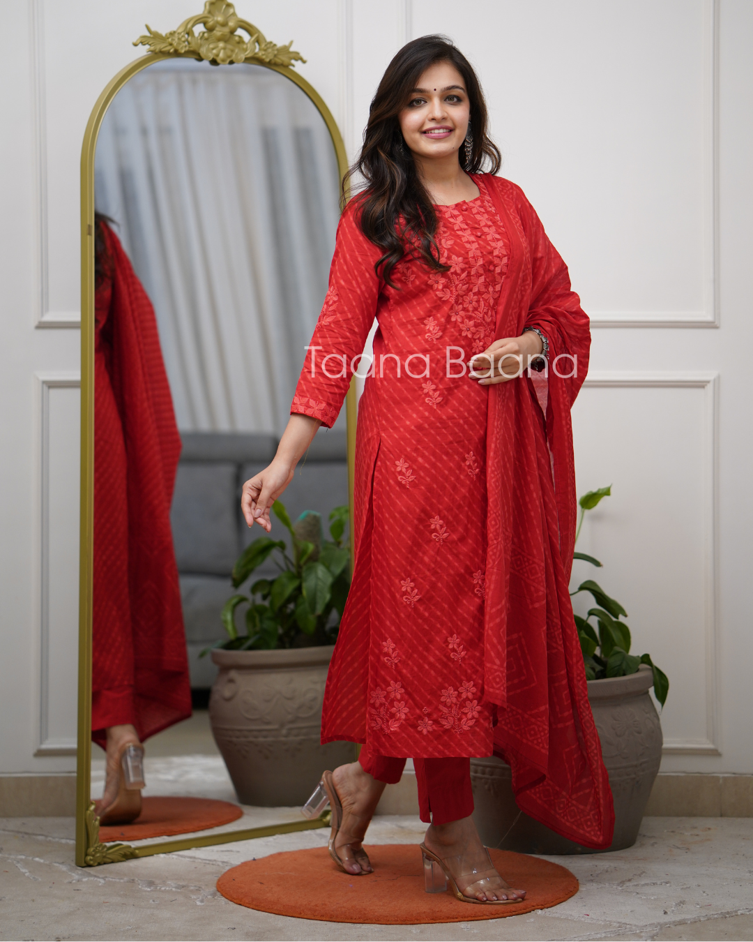 Dupatta Pant Set