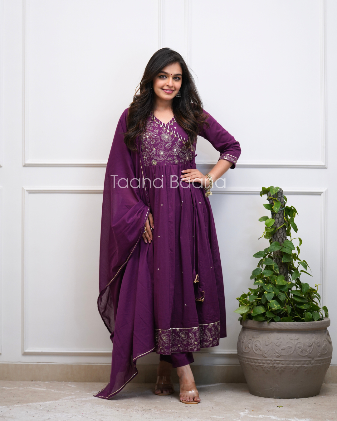 Dupatta Pant Set