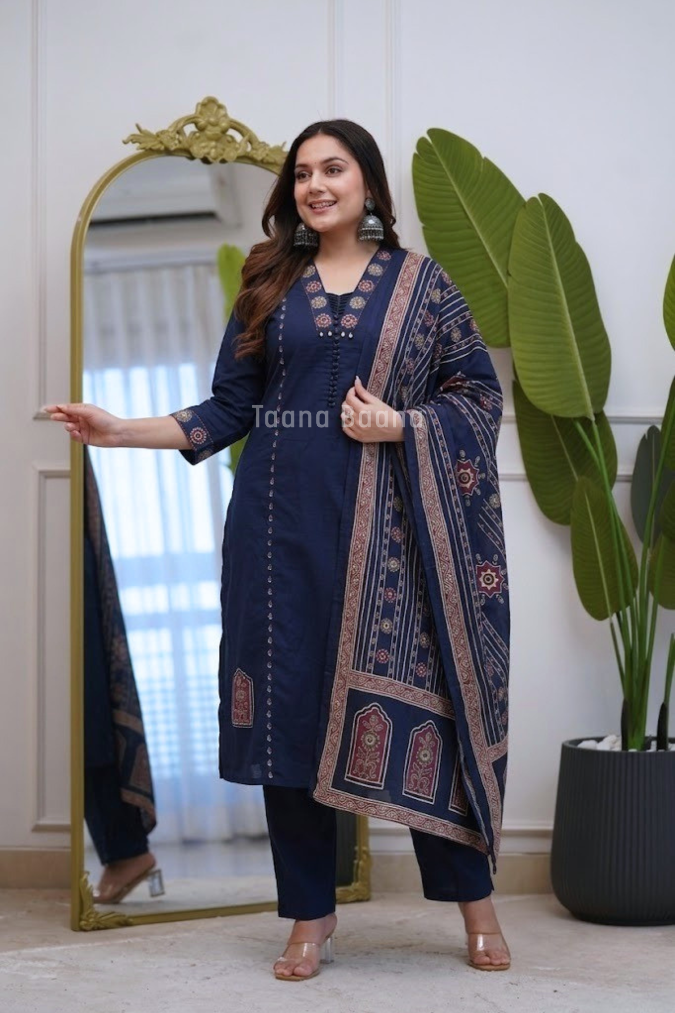 Dupatta Pant Set