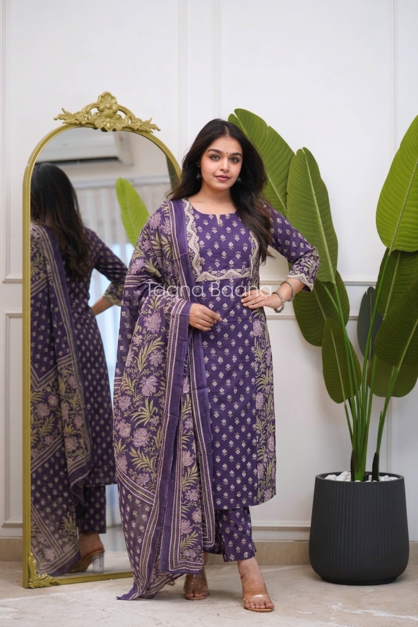 Dupatta Pant Set