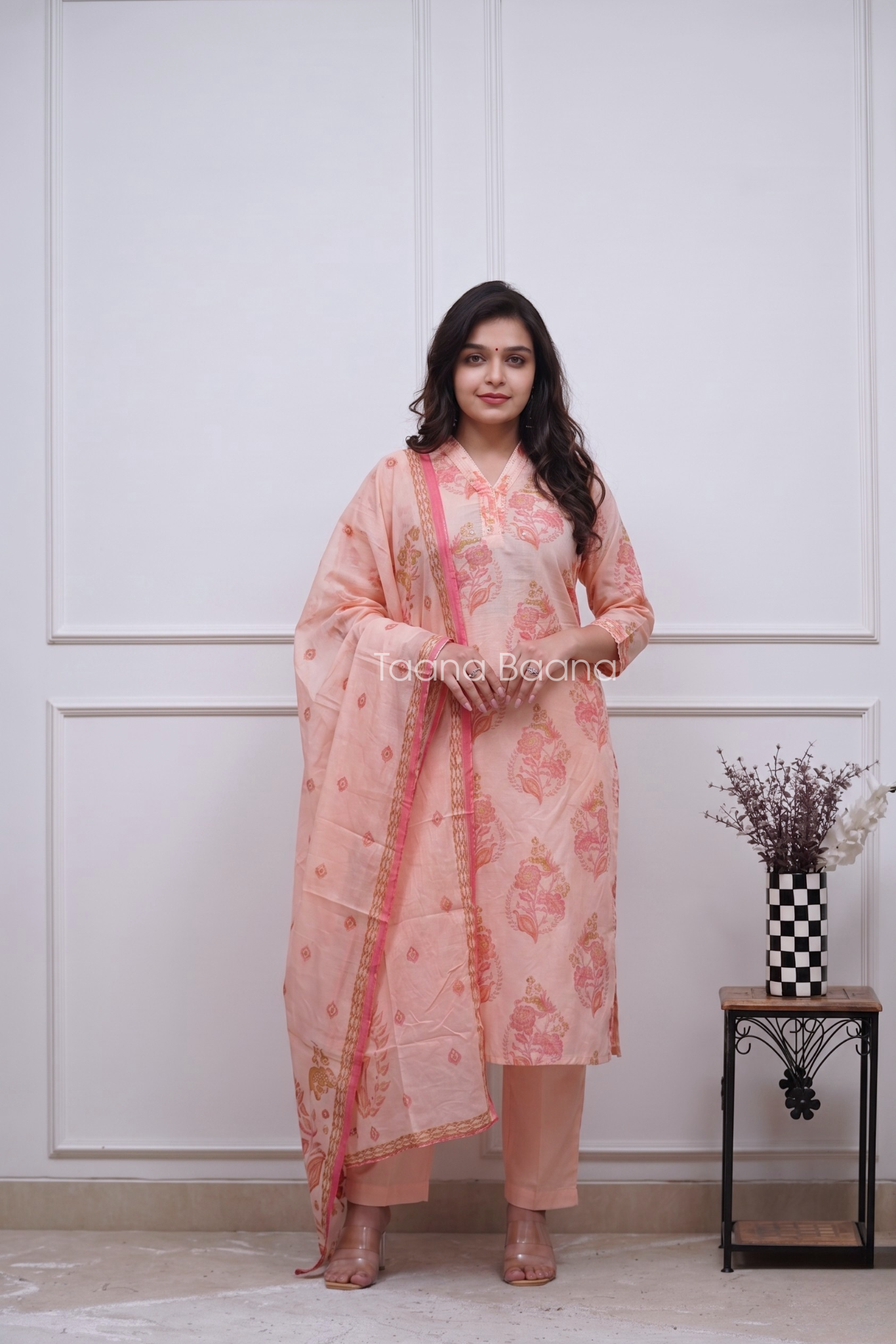 Dupatta Pant Set