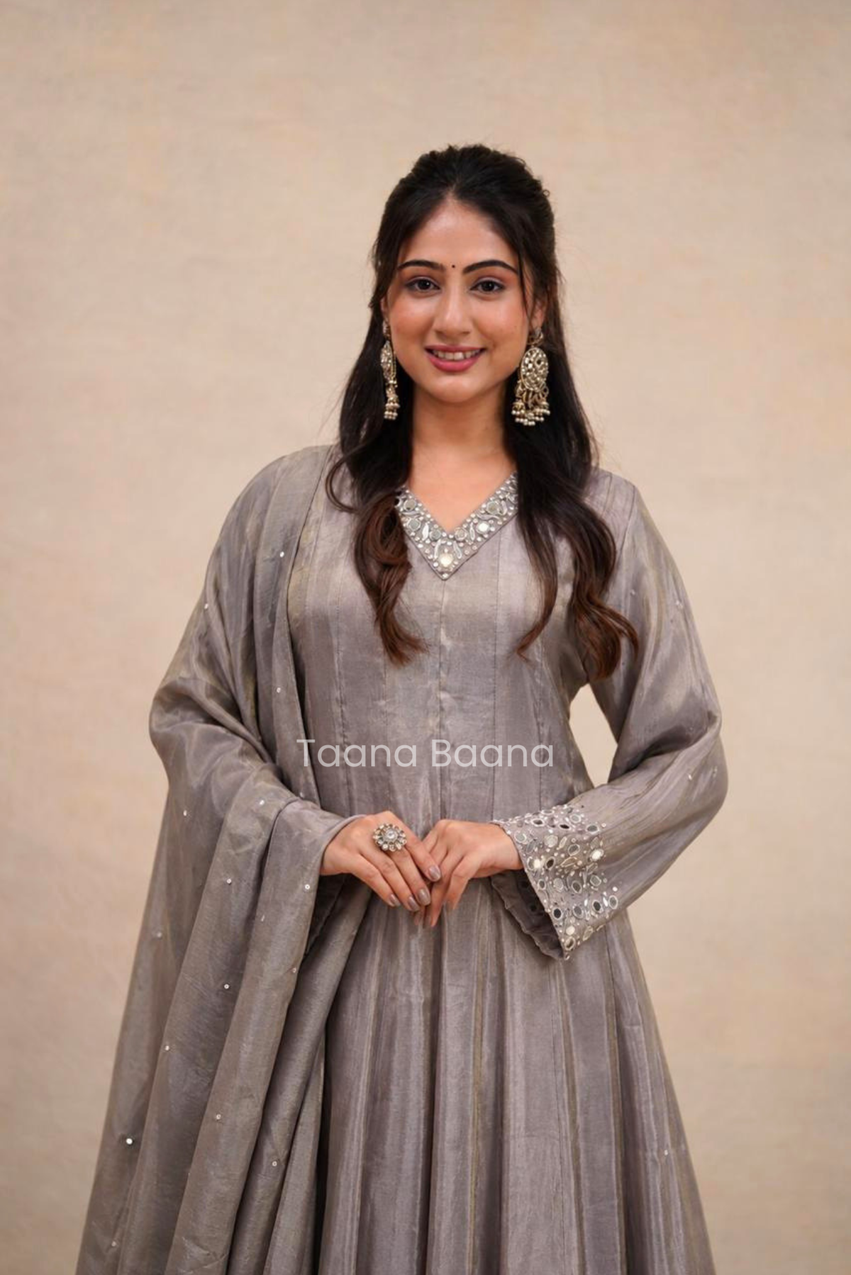 Anarkali Dupatta Set