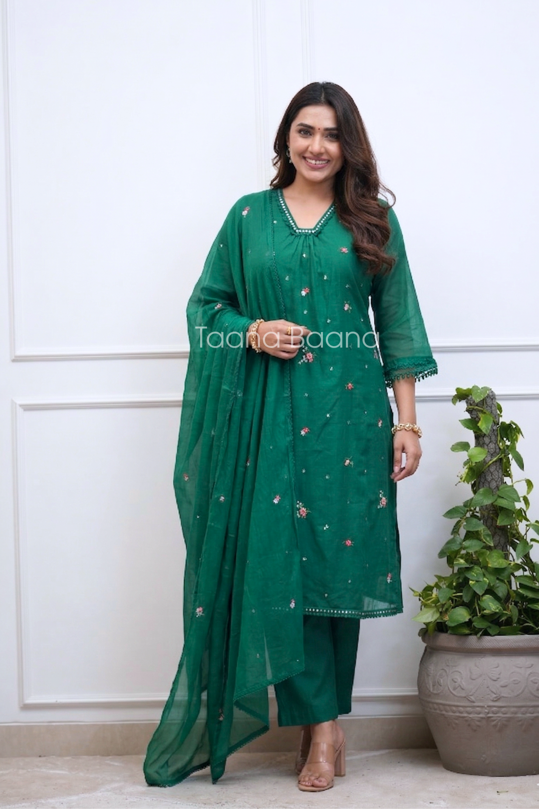 Dupatta Pant Set