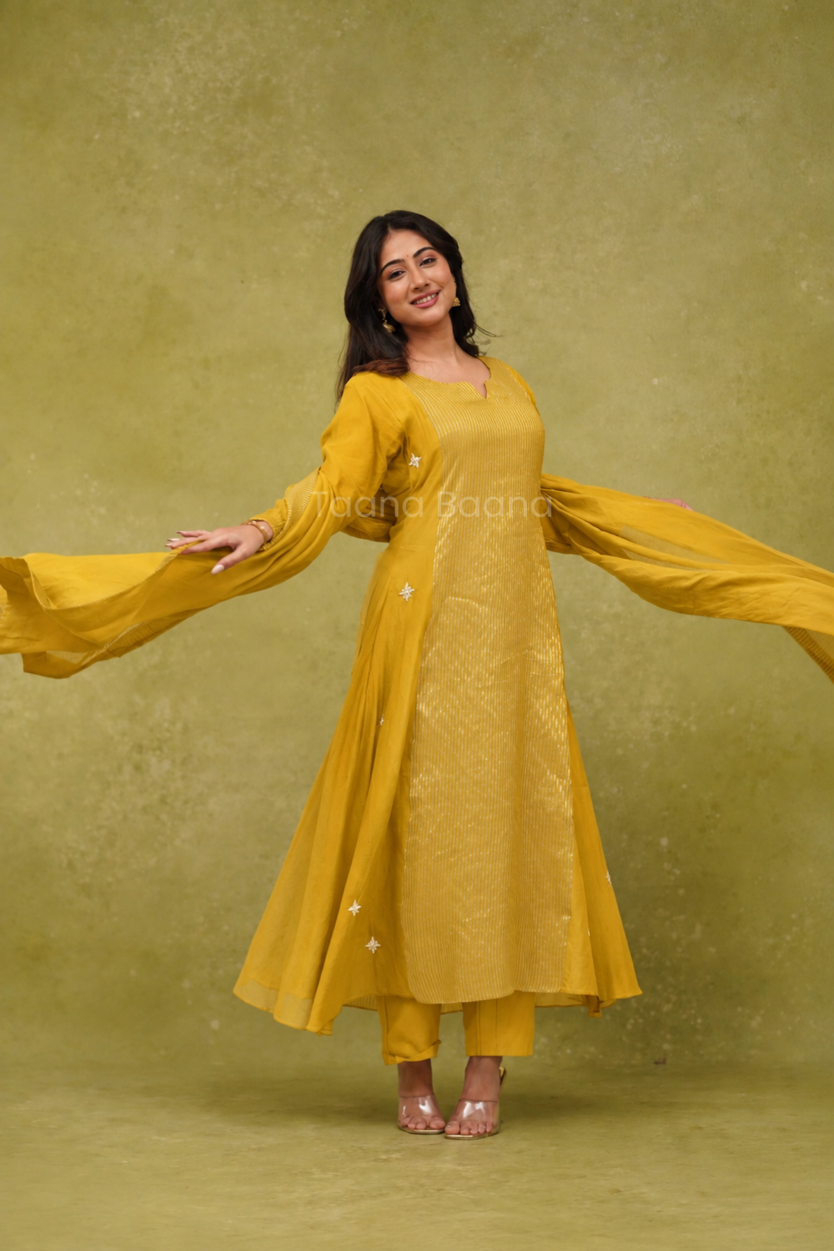 Dupatta Pant Set