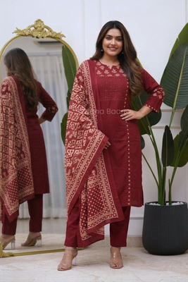 Dupatta Pant Set