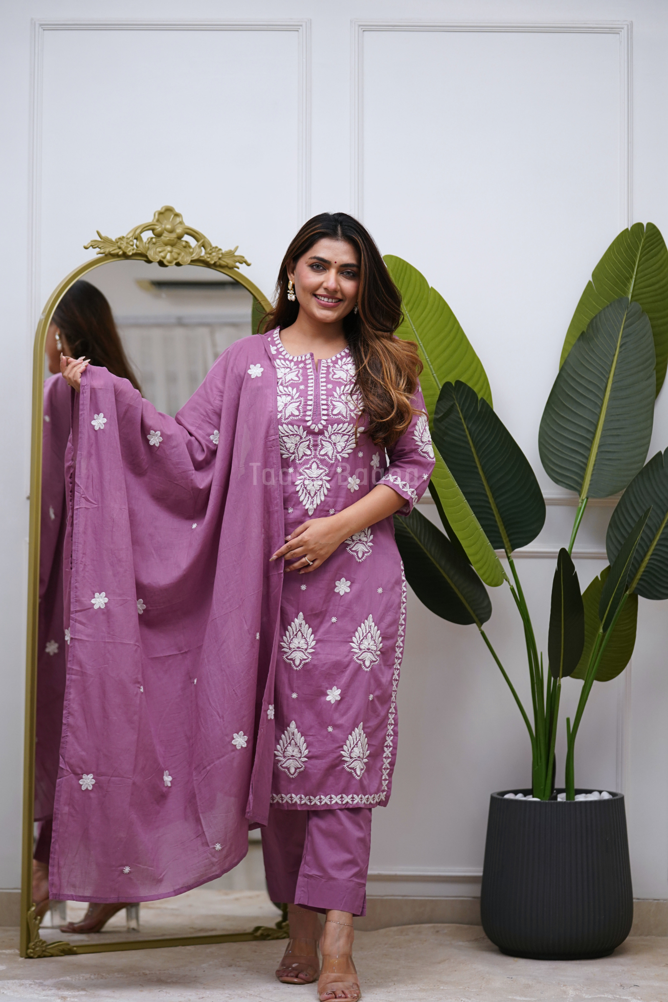 Dupatta Pant Set