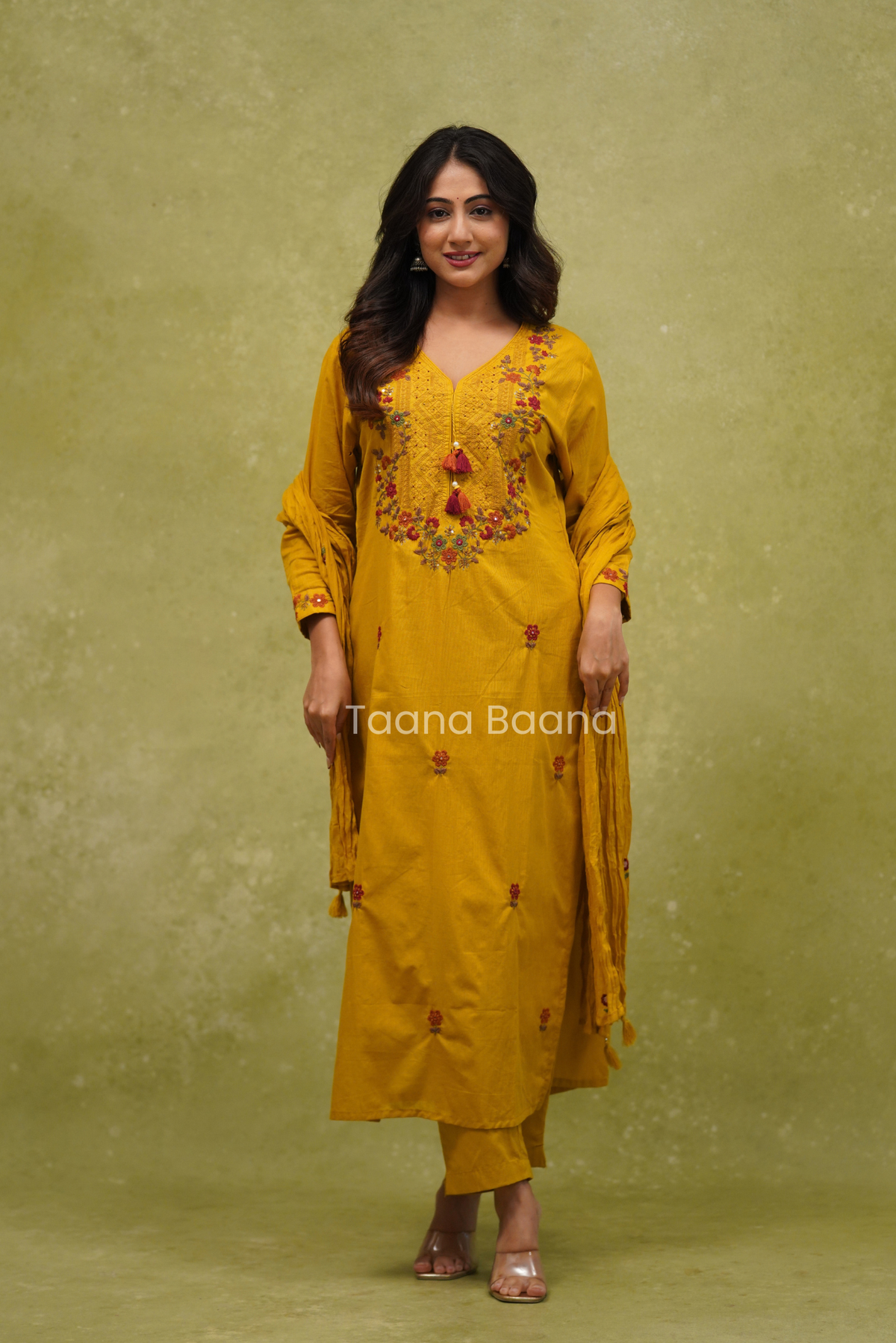 Dupatta Pant Set