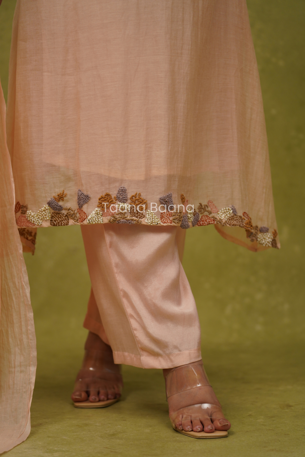 Dupatta Pant Set