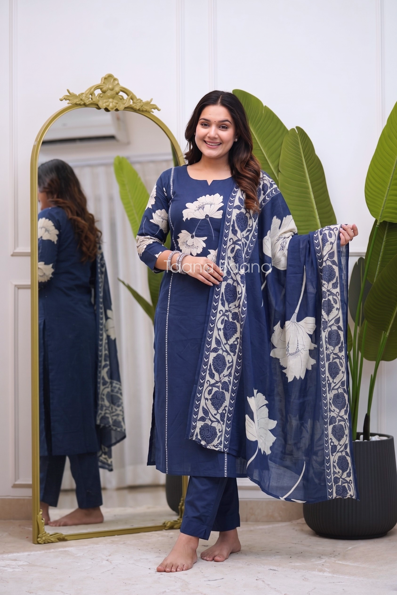Dupatta Pant Set