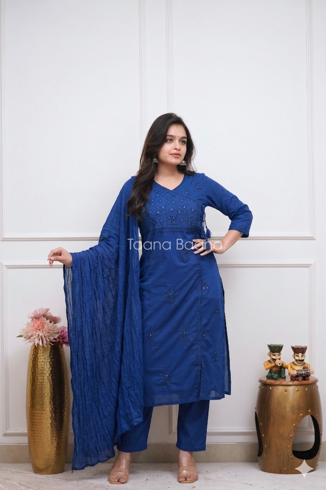 Dupatta Pant Set