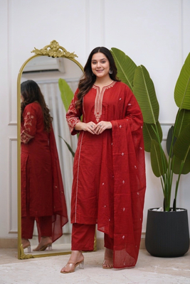Dupatta Pant Set