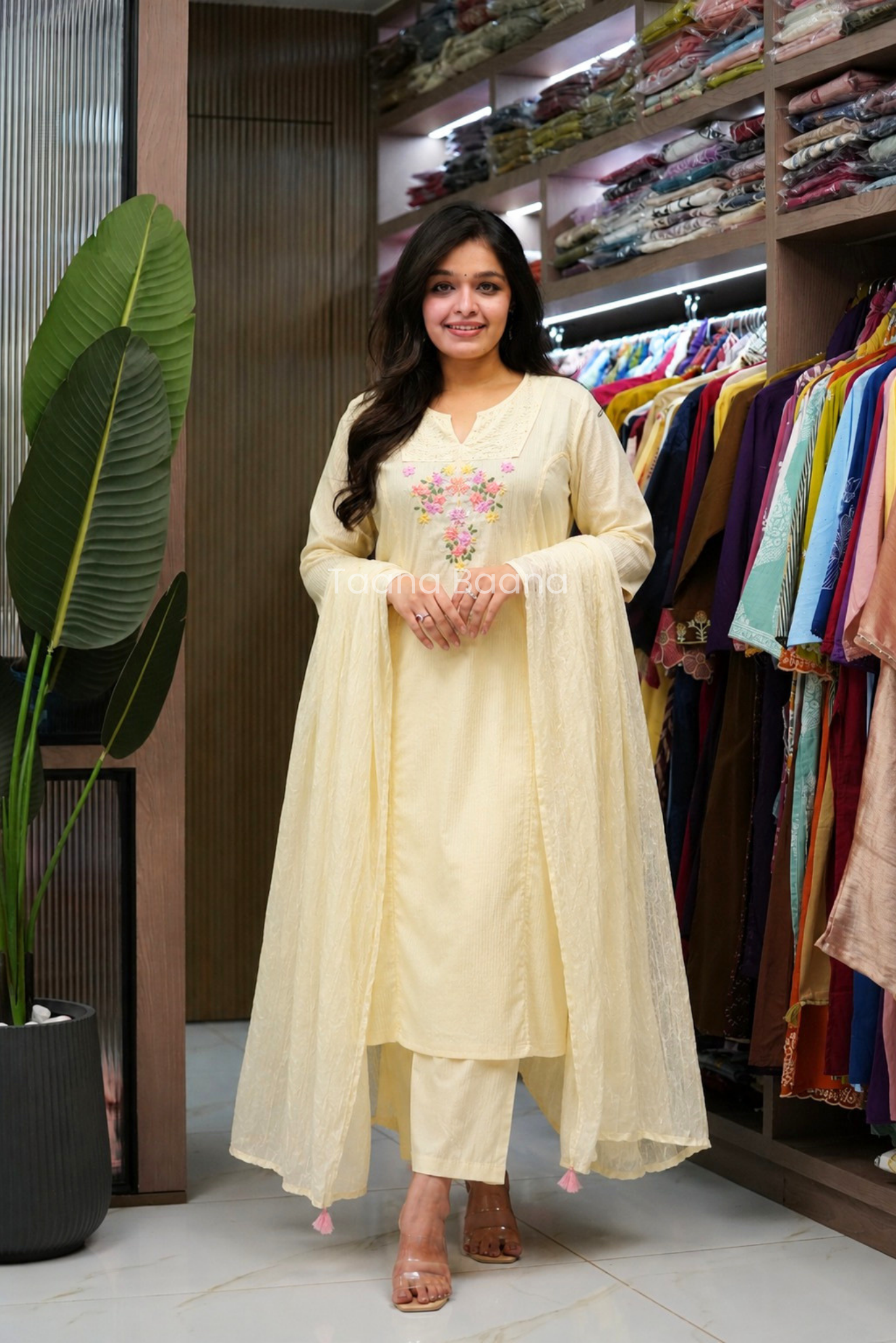 Dupatta Pant Set