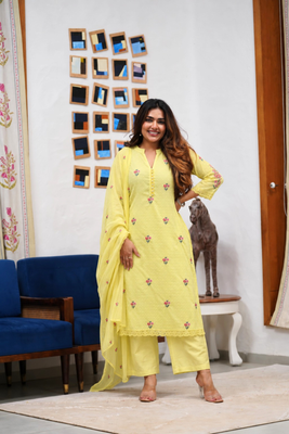 Dupatta Pant Set