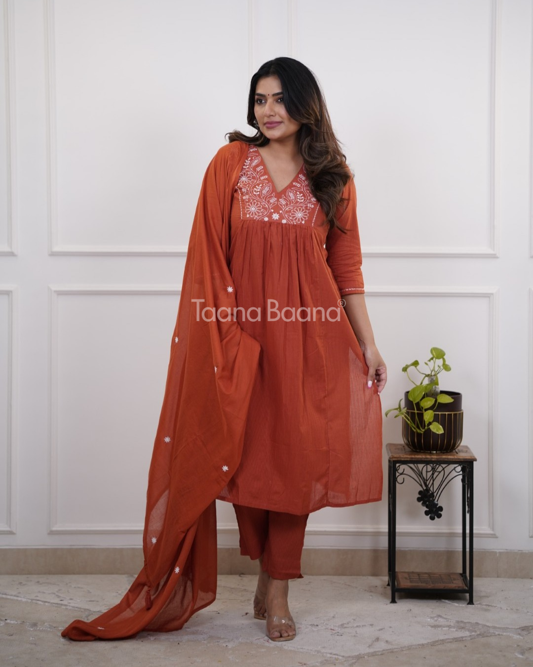 Dupatta Pant Set