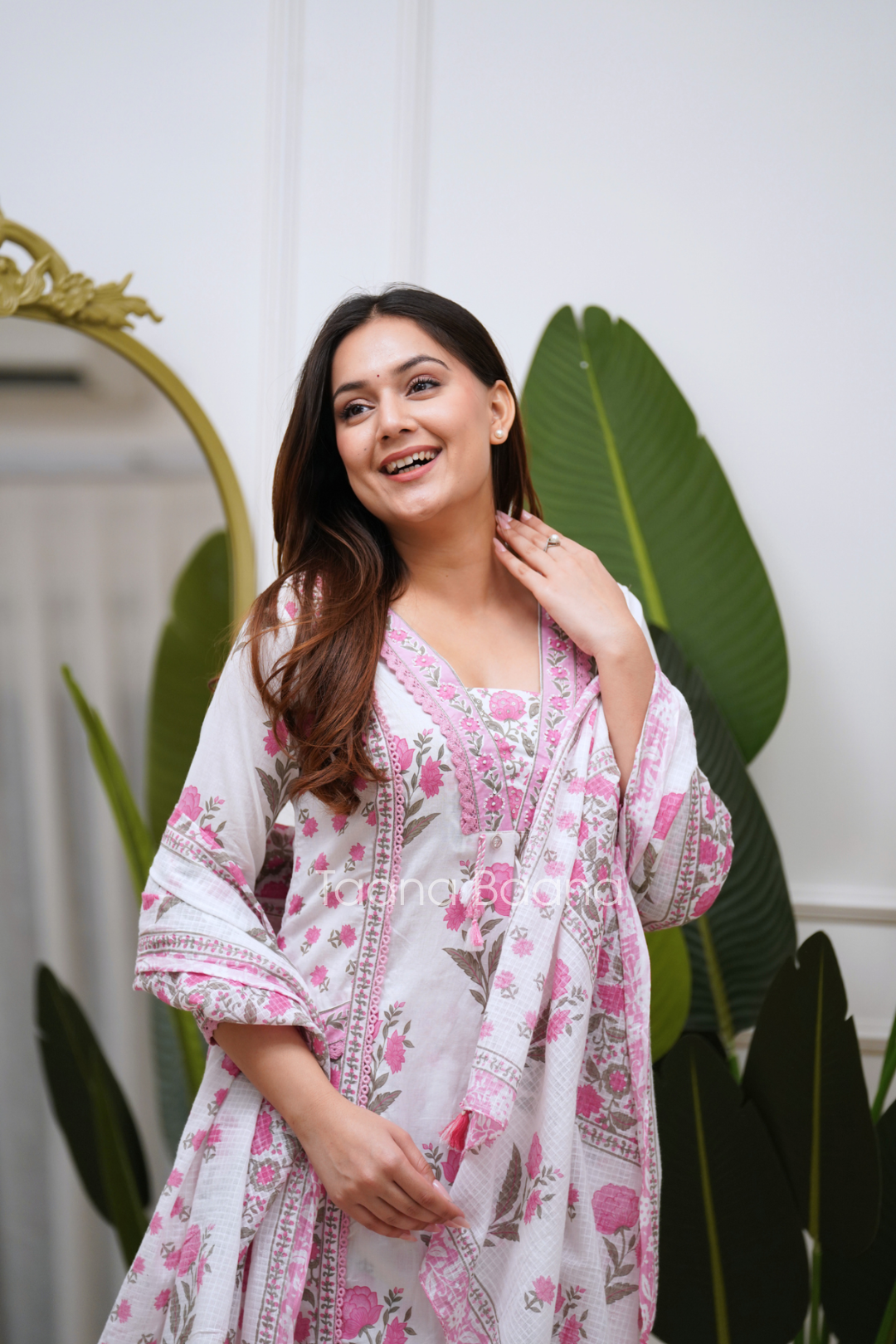 Dupatta Pant Set