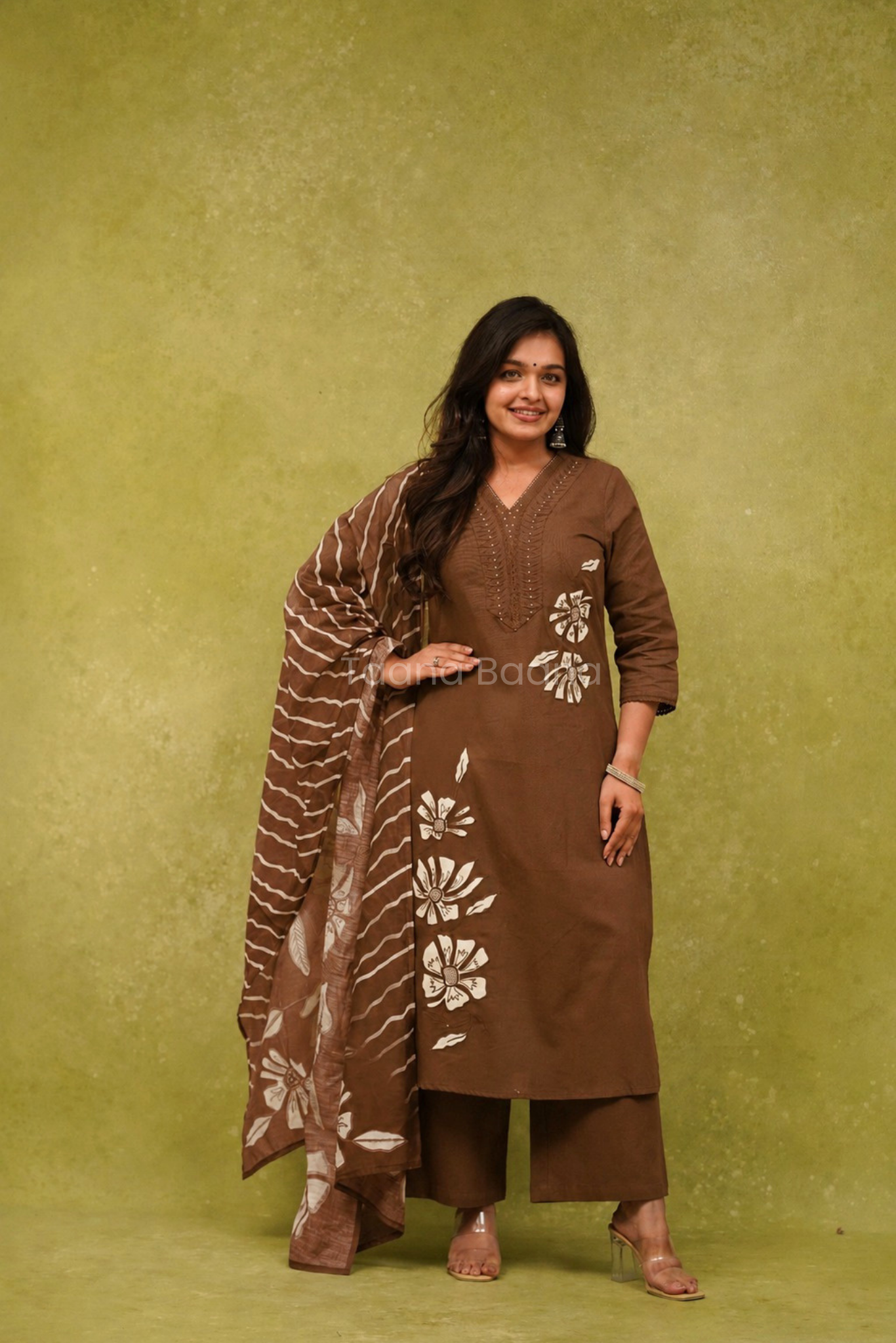 Dupatta Pant Set
