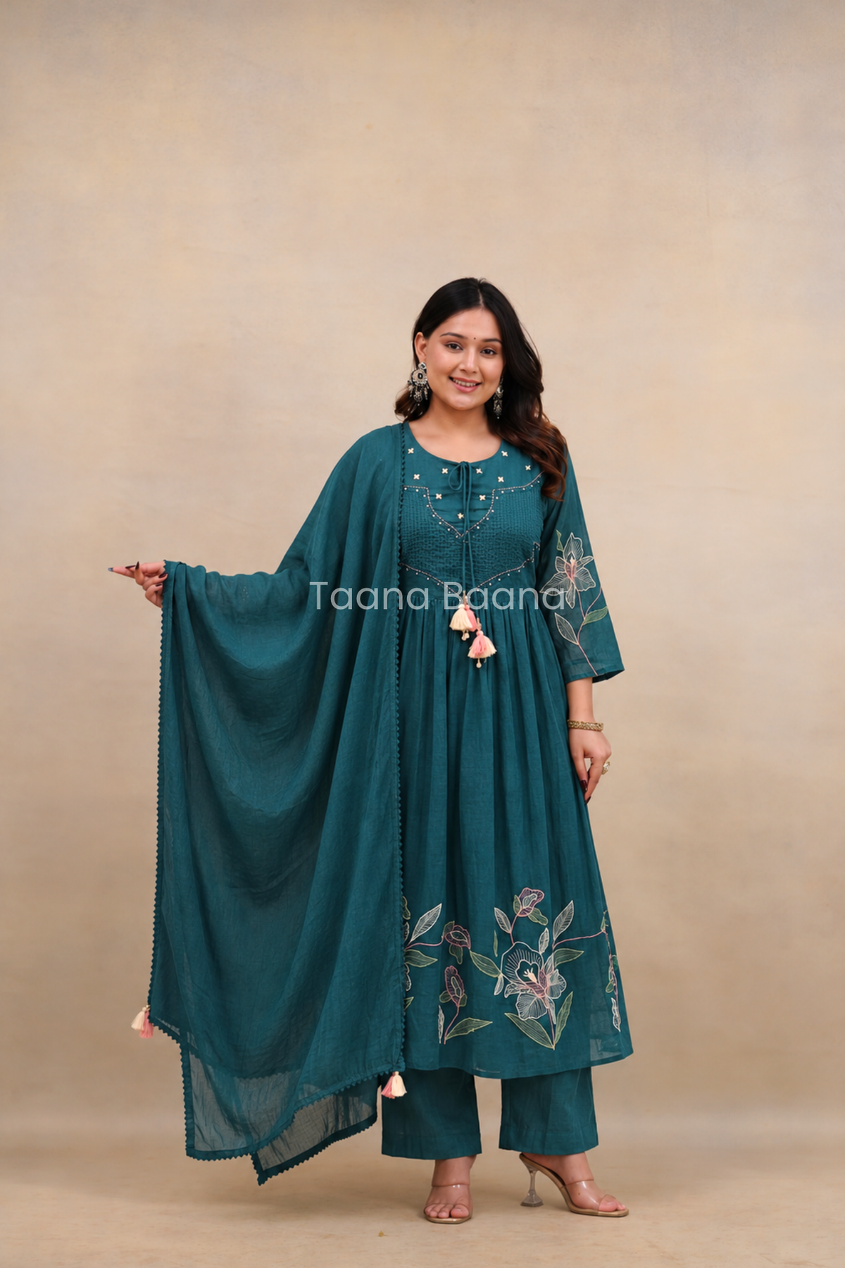 Dupatta Pant Set